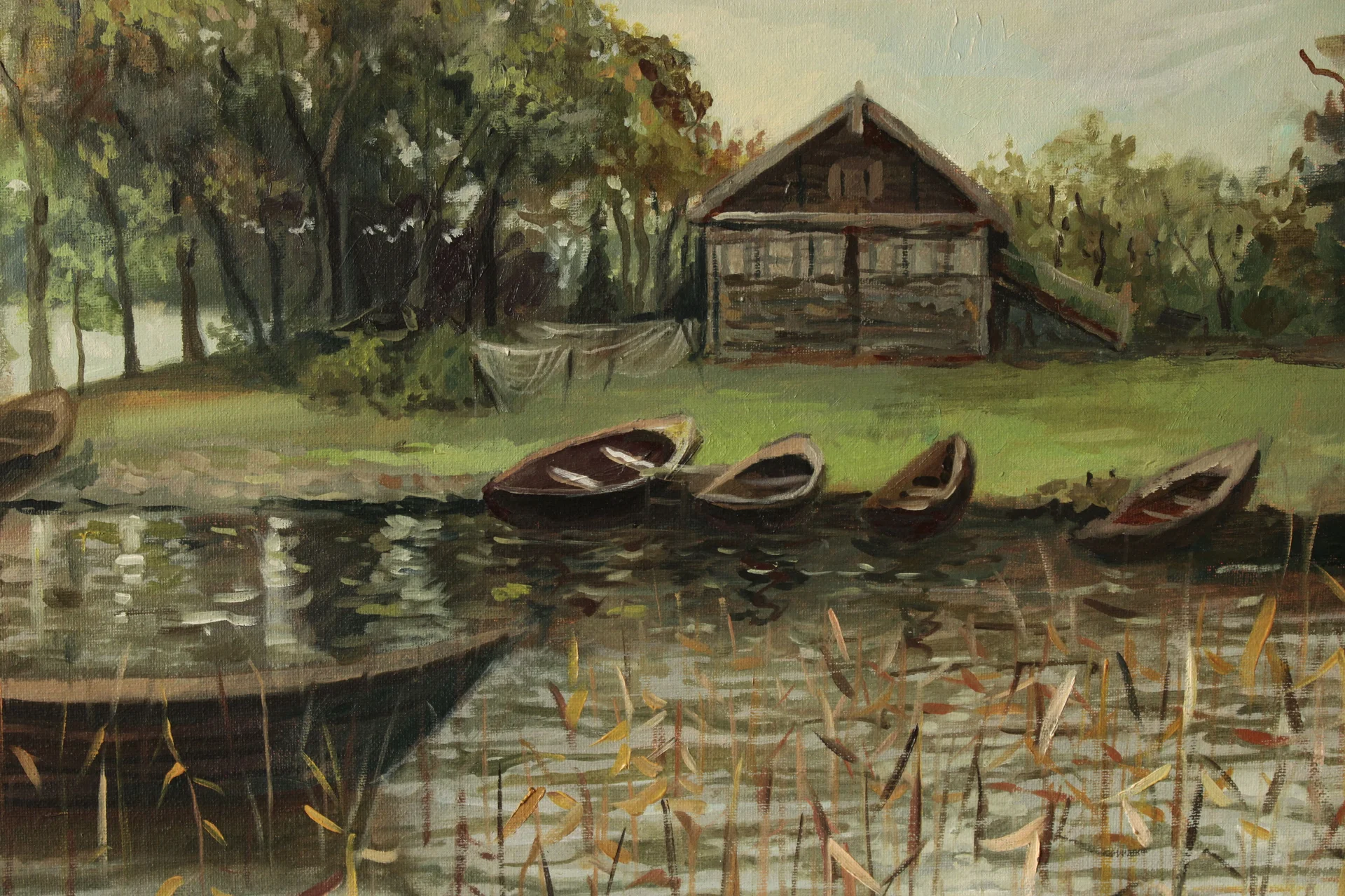 Картина маслом 60 * 40 - миниатюра 3