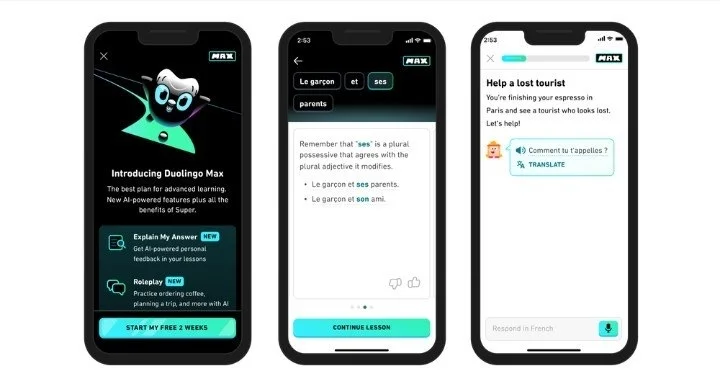 Подписка Duolingo Max - миниатюра 3
