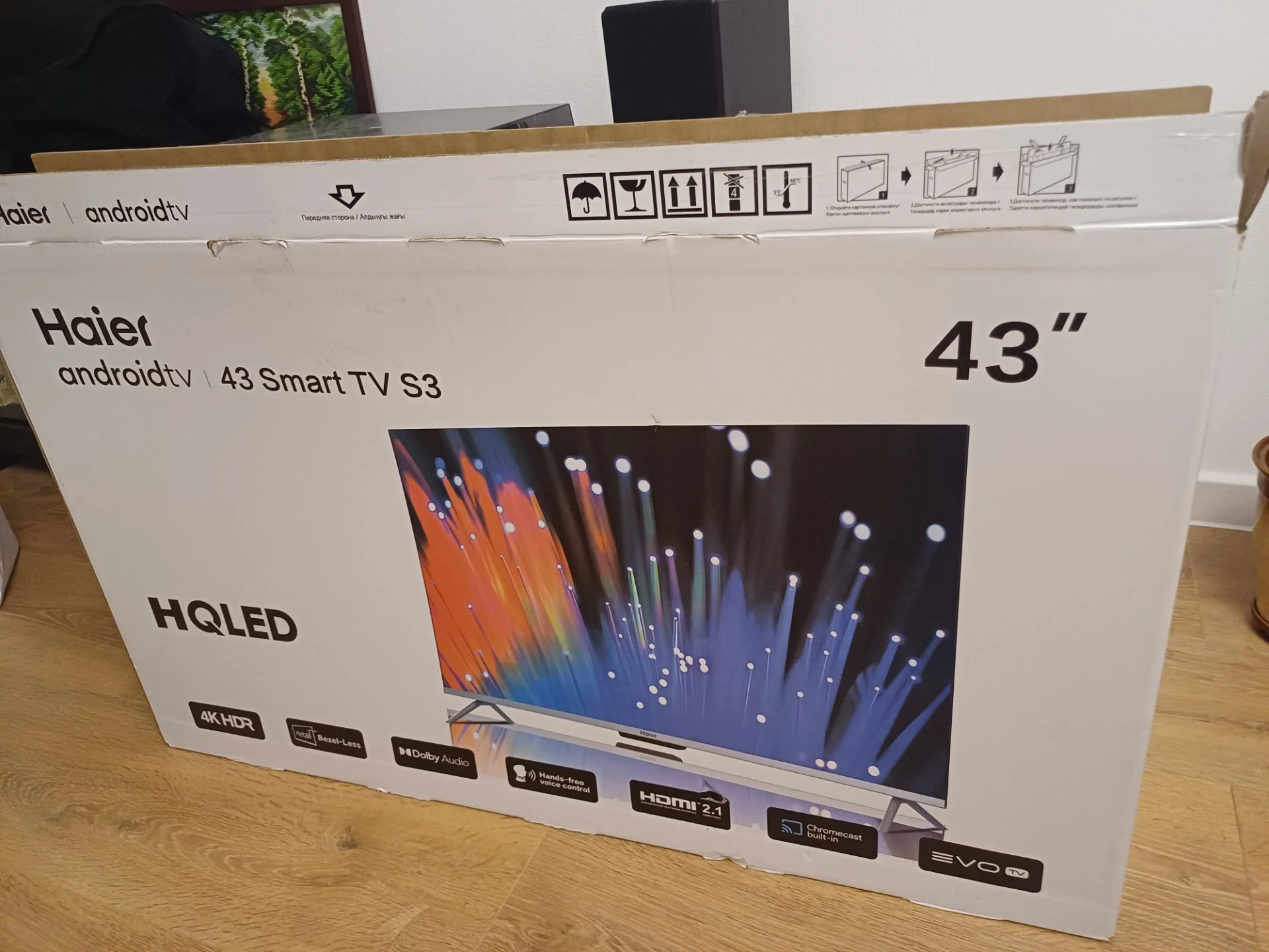 Телевизор Haier 43 Smart tv s3 - изображение 1
