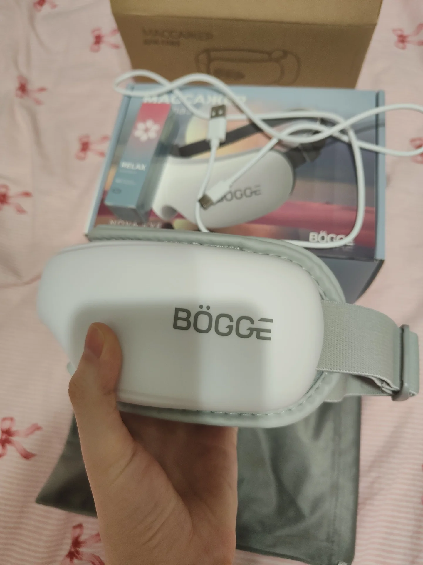 Массажер для глаз электрический BOGGE NOVAEYE - миниатюра 5