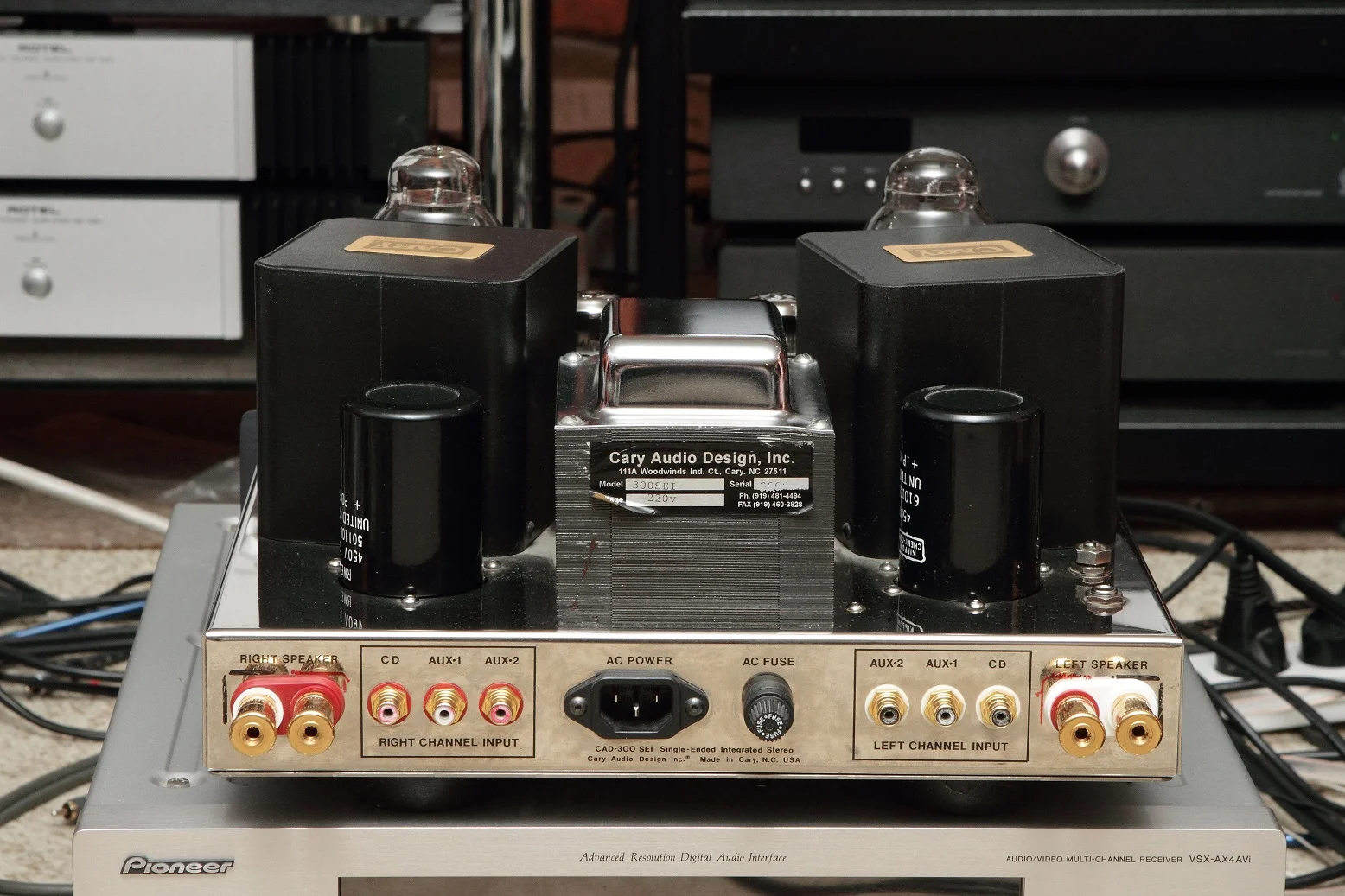 Усилитель Cary Audio Design CAD 300 SEI - миниатюра 4