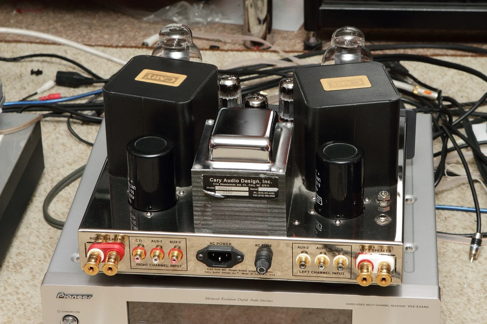 Усилитель Cary Audio Design CAD 300 SEI - миниатюра 5