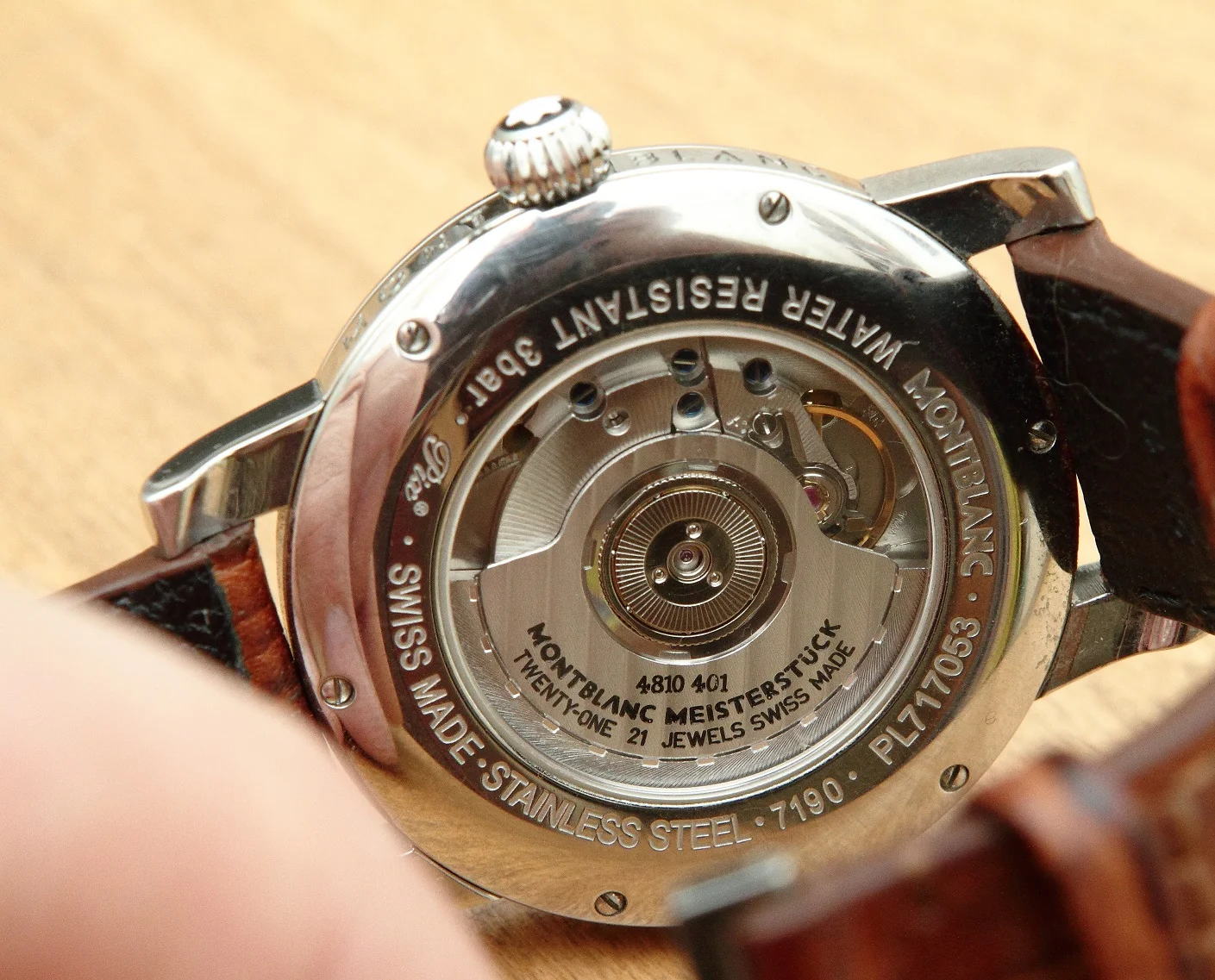 часы montblanc 105961 - миниатюра 6