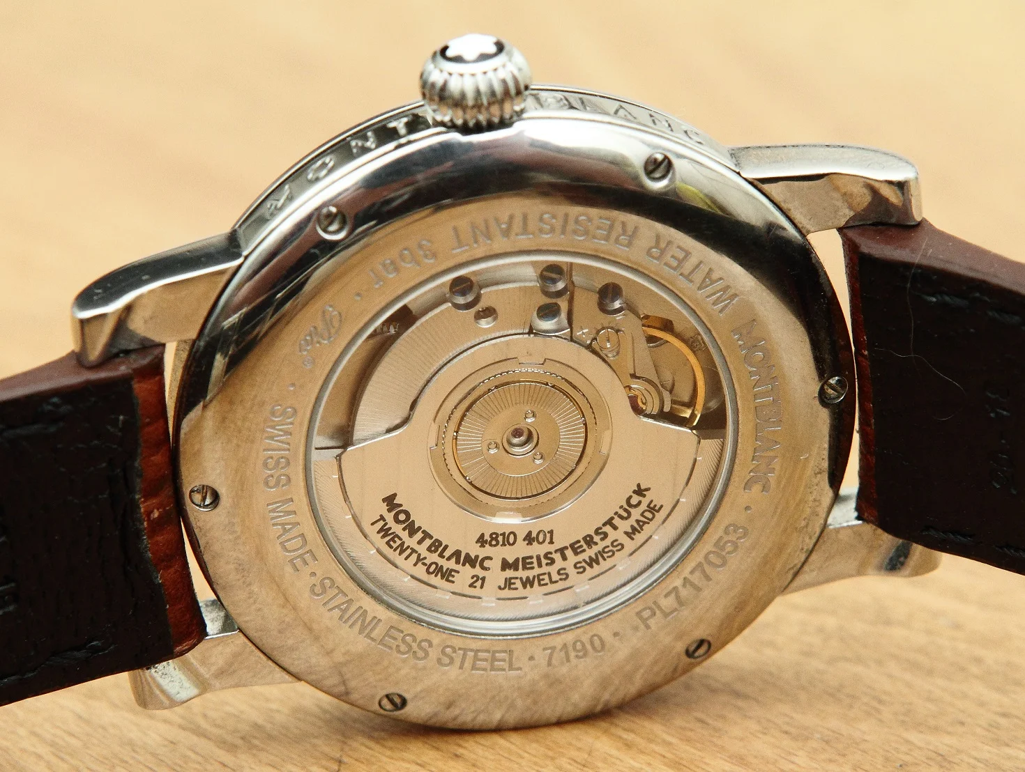 часы montblanc 105961 - миниатюра 7