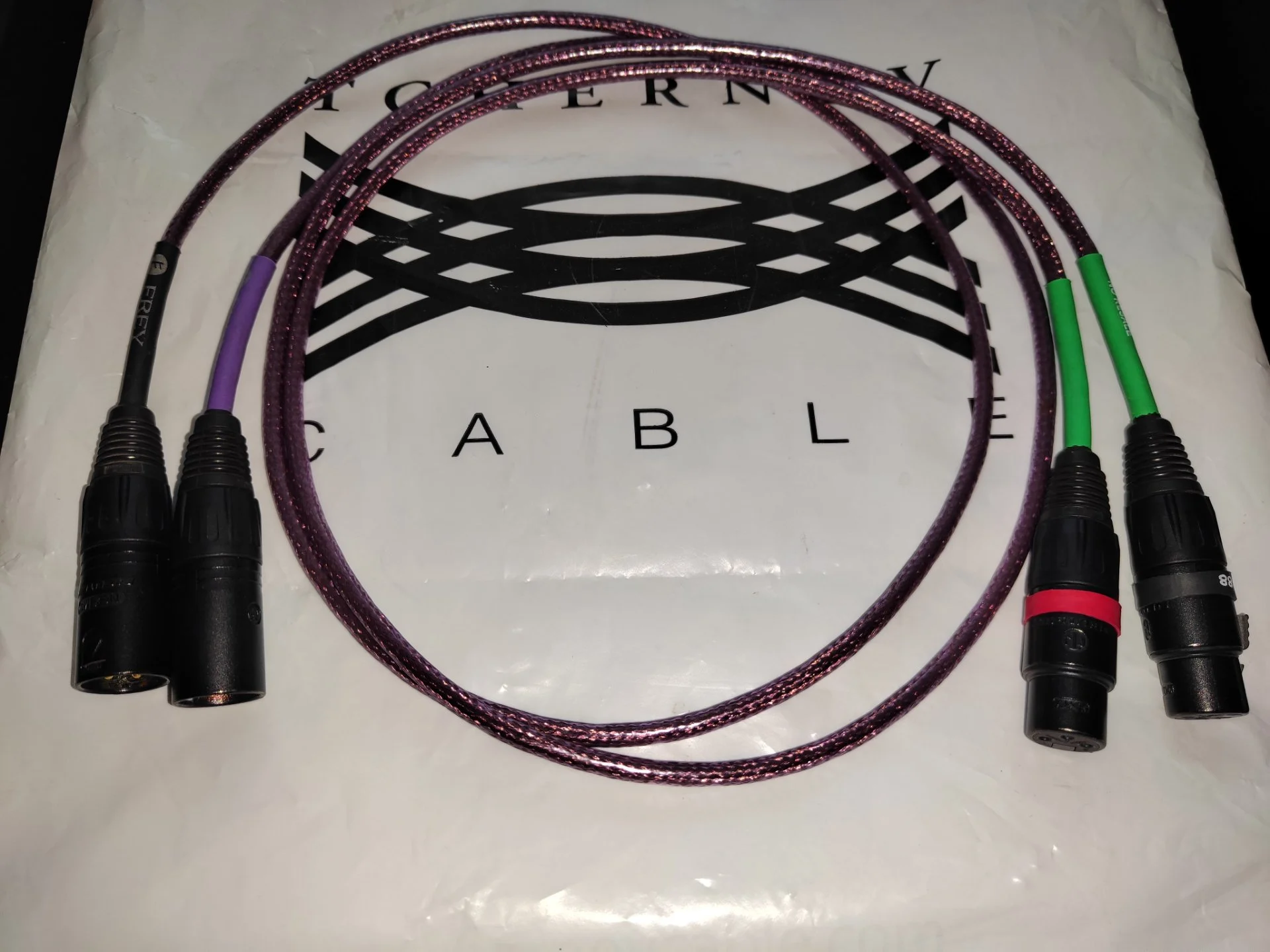 Кабель межблочный аналоговый XLR Nordost Frey 1 метр/пара - изображение 1