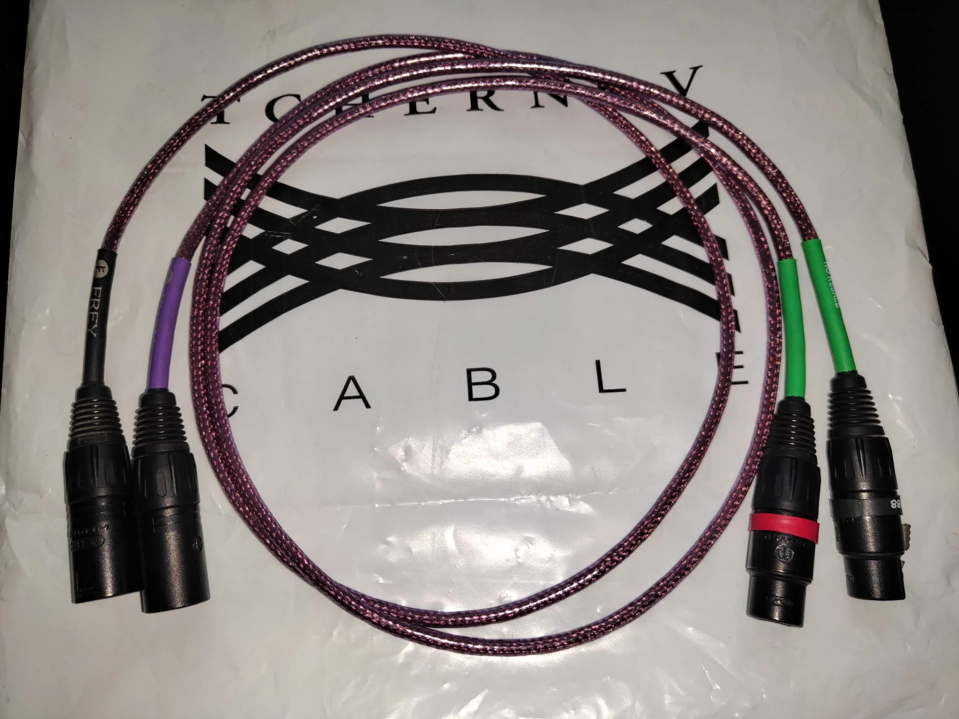 Кабель межблочный аналоговый XLR Nordost Frey 1 метр/пара - миниатюра 2