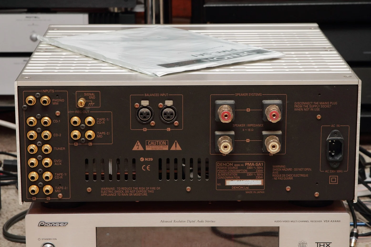 Усилитель Denon PMA-SA1 - миниатюра 5