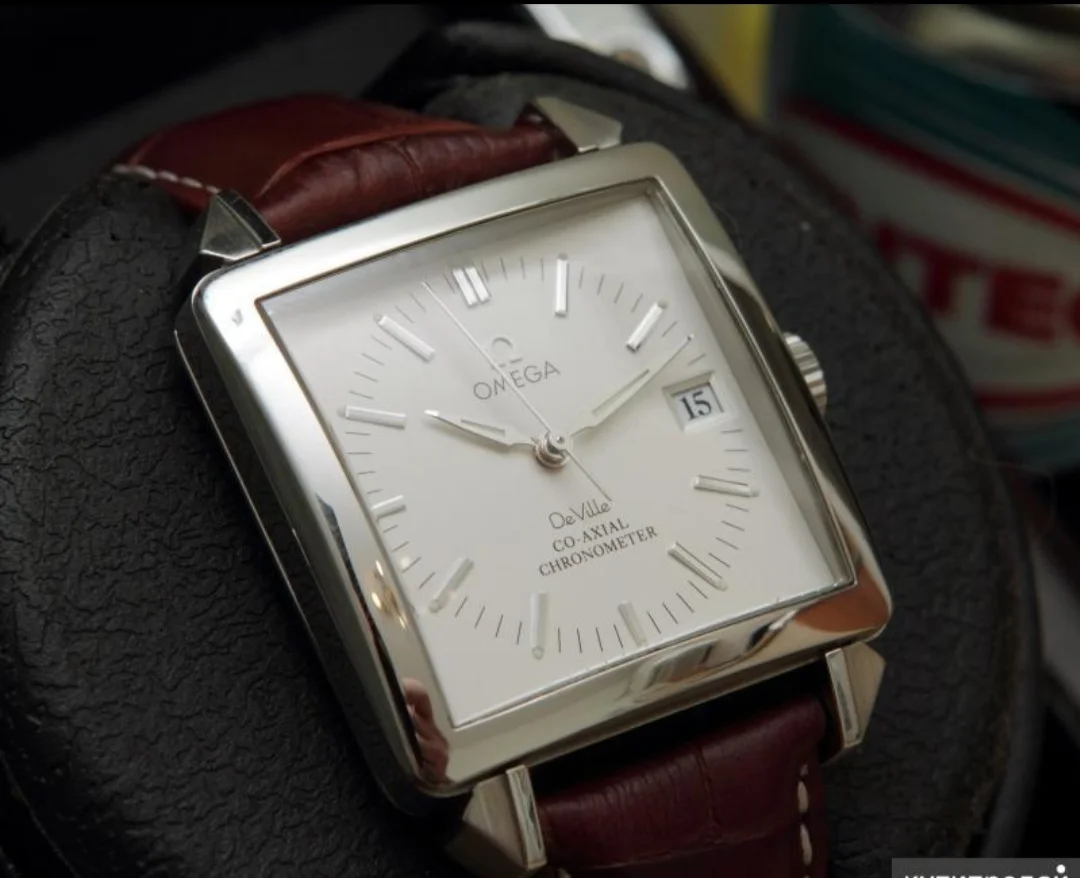 Omega De Ville Byzantium 7802.30.32 в хорошем состоянии. Работает отлично. это коаксиал, самый лучши - изображение 1