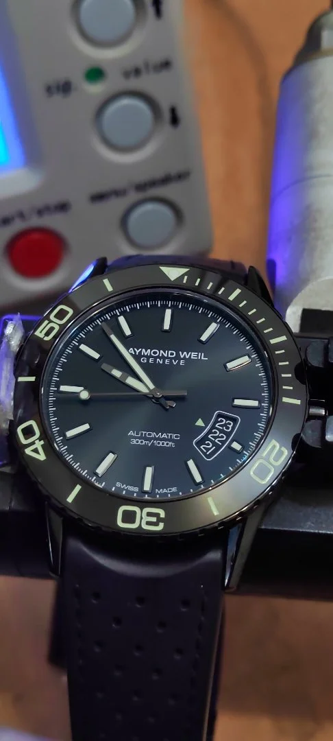 Часы Raymond weil diver 42mm модель 2760 - изображение 1