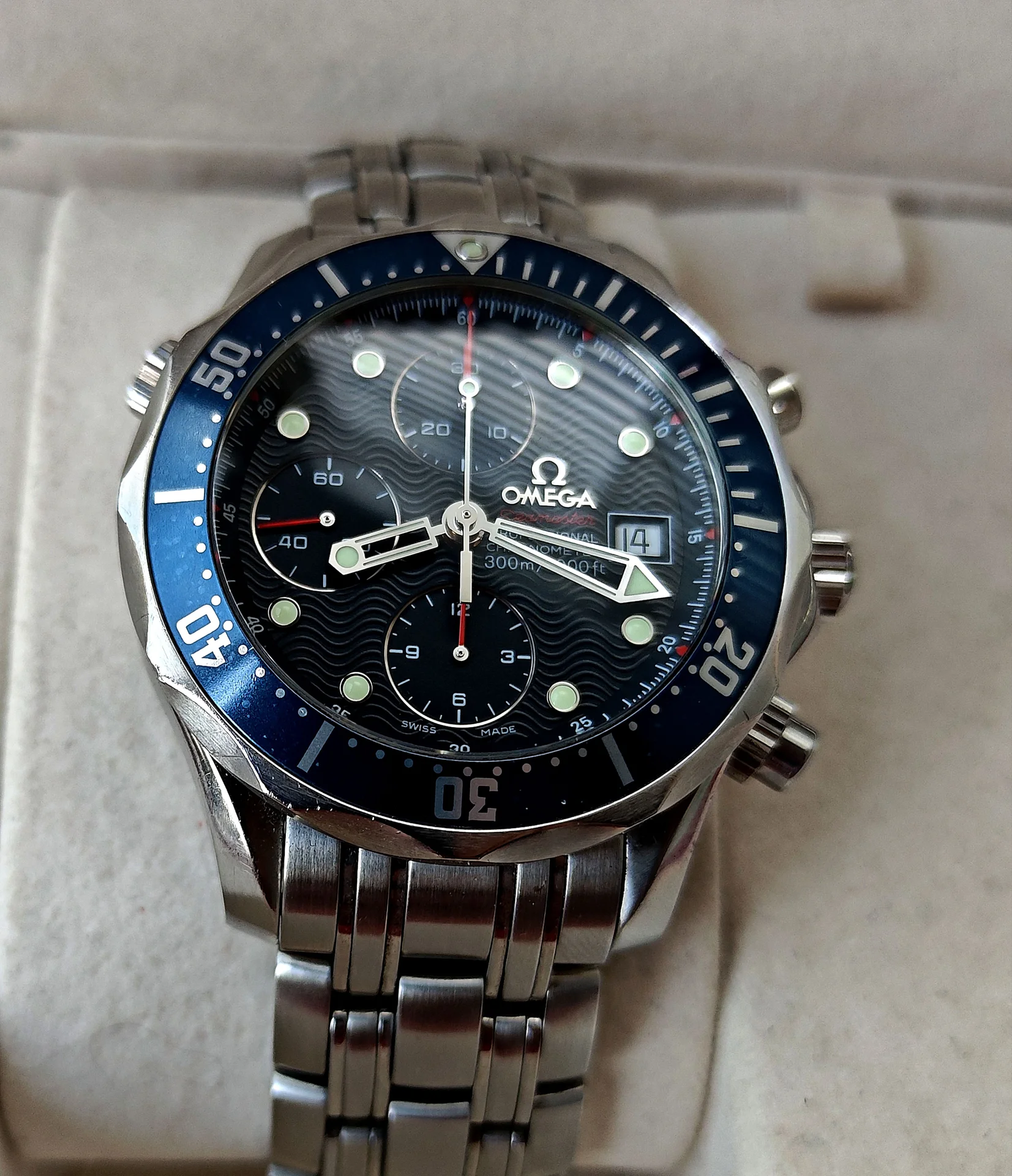 часы omega 2225.80.00 - миниатюра 3