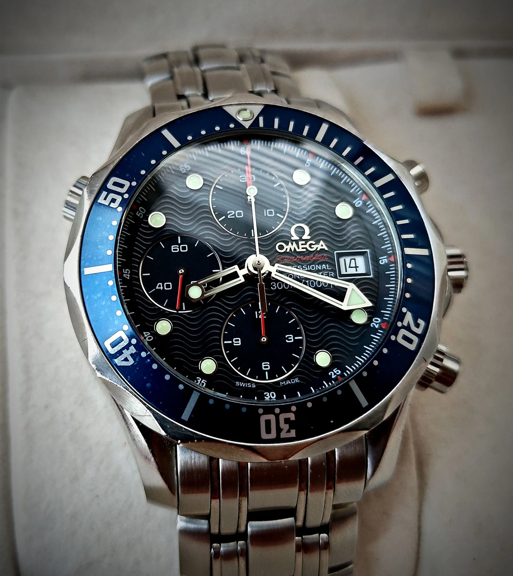 часы omega 2225.80.00 - миниатюра 4