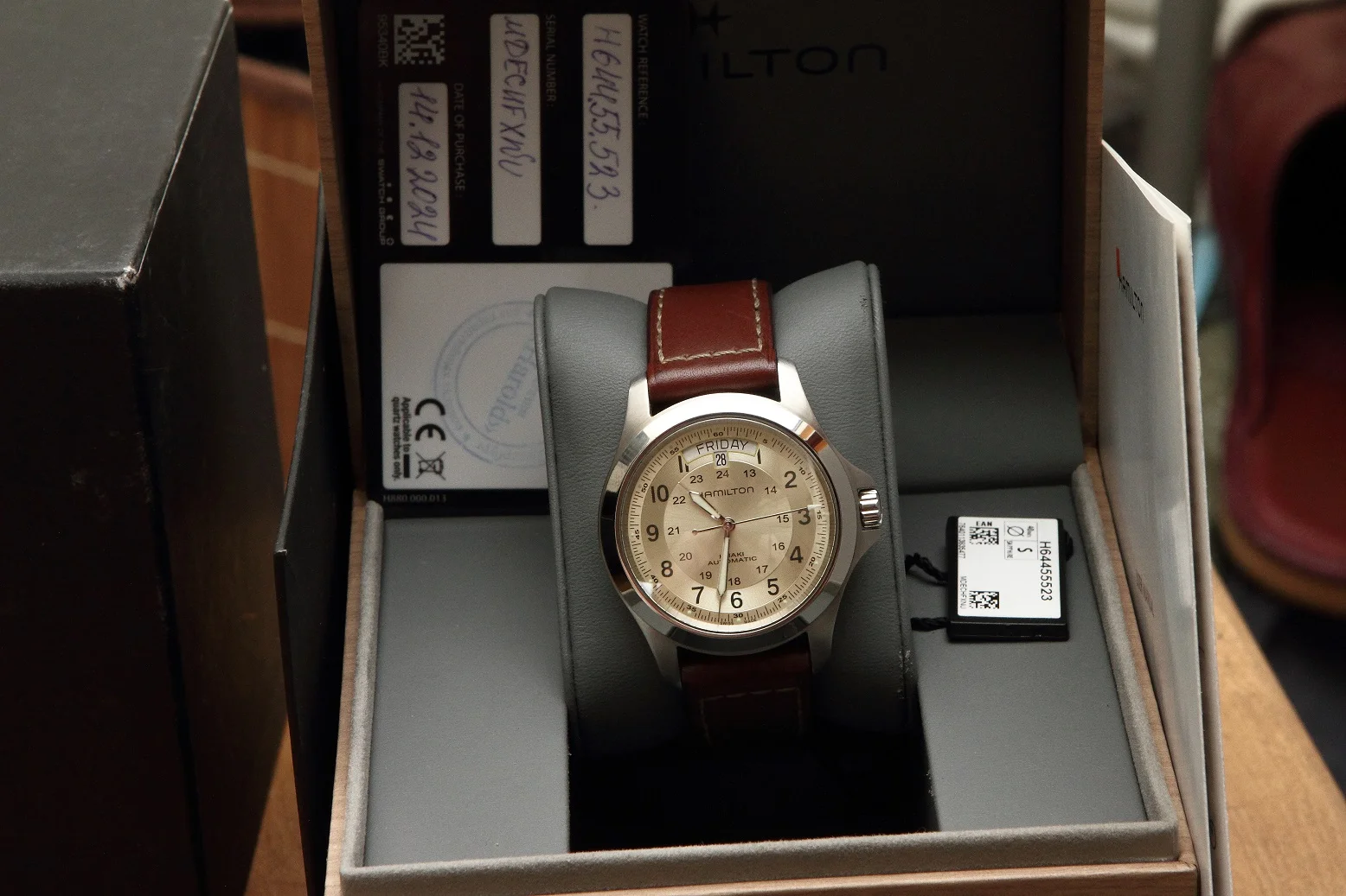 часы hamilton h644550 - миниатюра 4