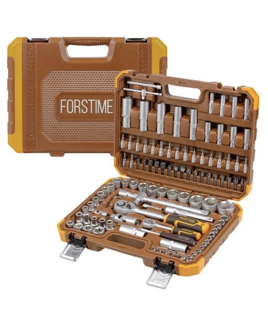 Ручной инструмент forstime 108 предметов - изображение 1