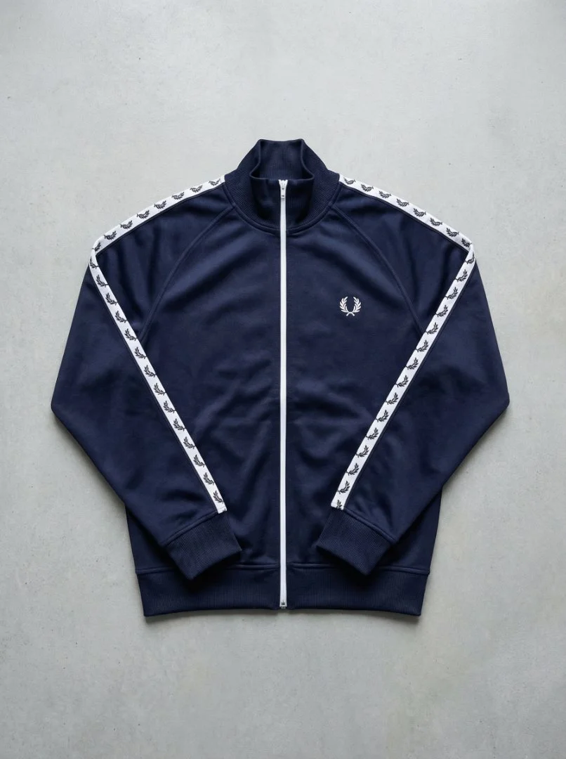 Олимпийка Fred Perry с лампасами оригинал М - изображение 1
