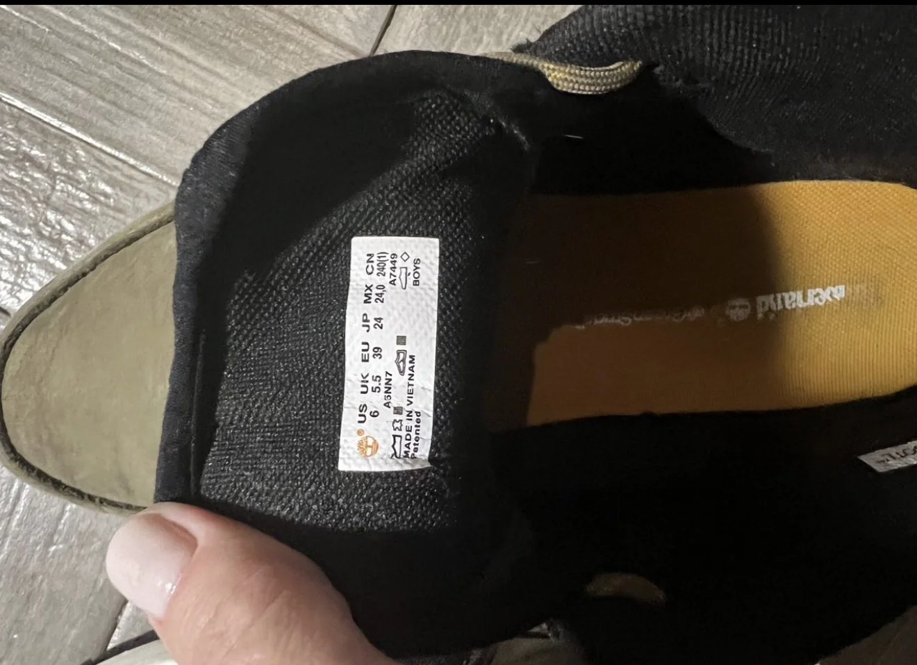 Кроссовки Timberland 39 размер - миниатюра 5