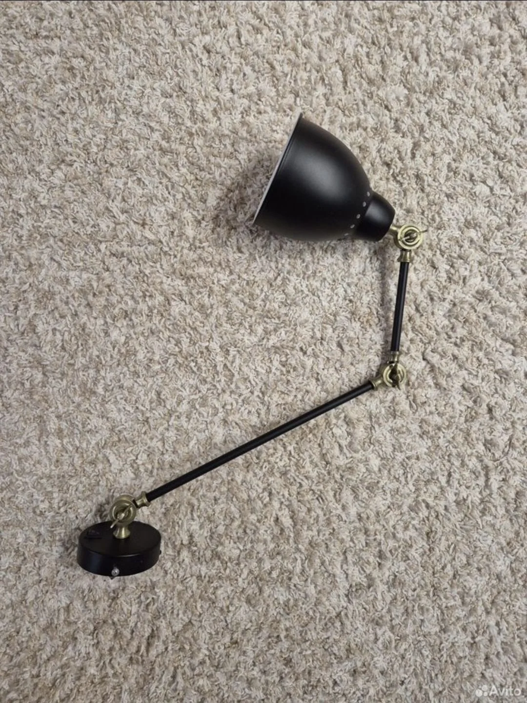 Бра Arte Lamp braccio A2055AP-1BK - миниатюра 3