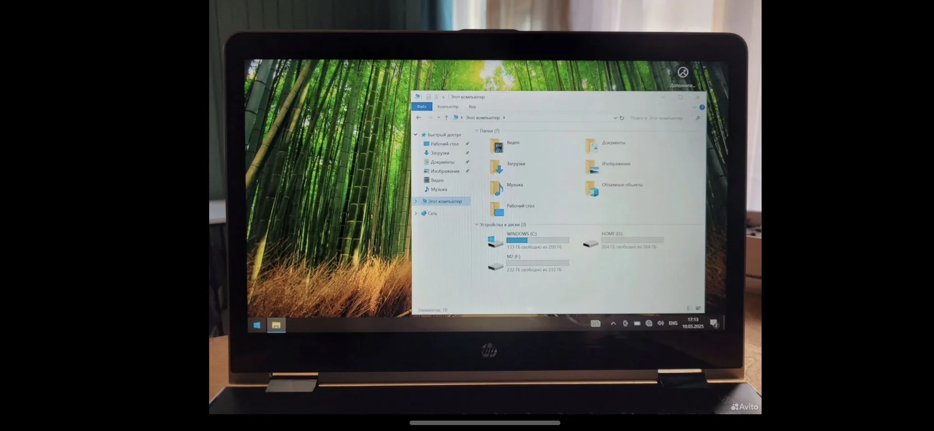 Ноутбук-планшет hp, сенсорный, Windows - миниатюра 6