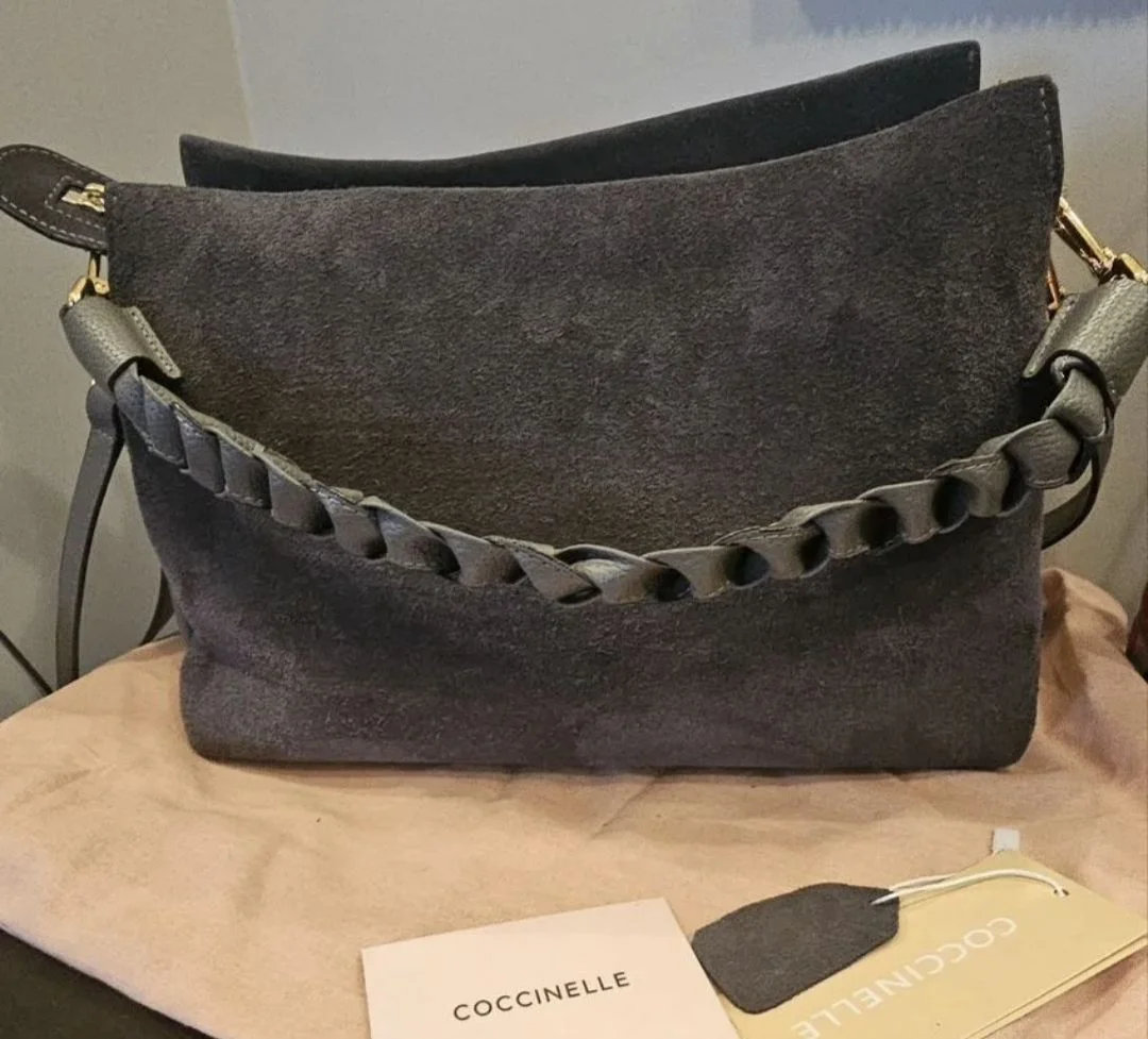 Сумка замшевая coccinelle - миниатюра 4