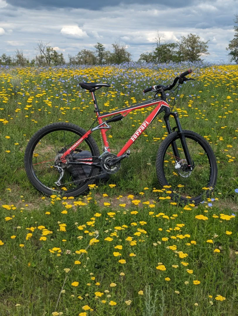 Colnago Ferrari CX-60 Оригинал! - двухподвес, Италия! М - миниатюра 2