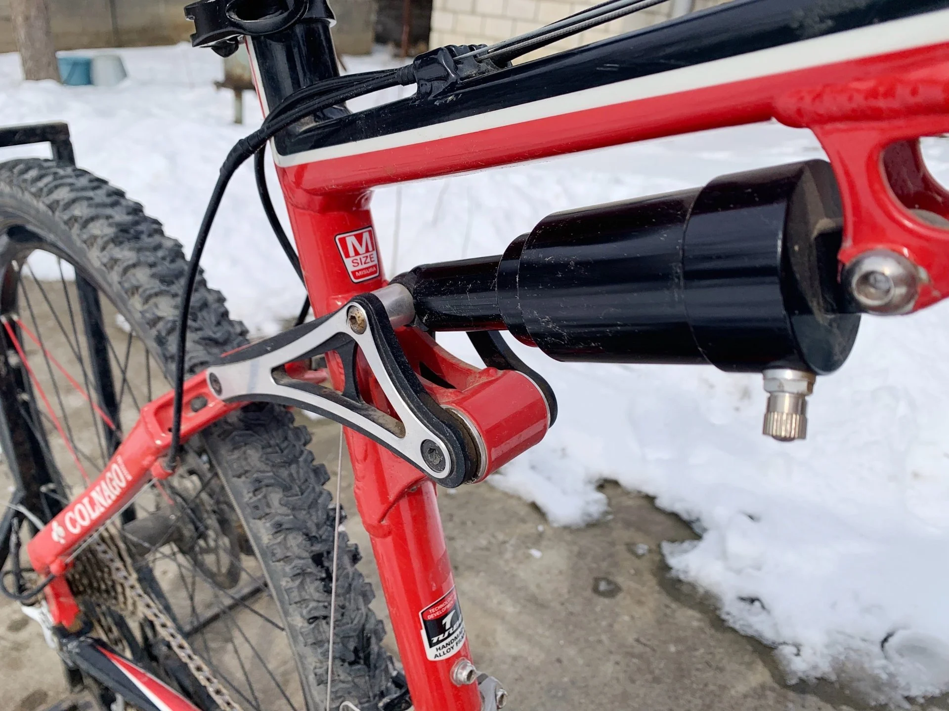 Colnago Ferrari CX-60 Оригинал! - двухподвес, Италия! М - миниатюра 12