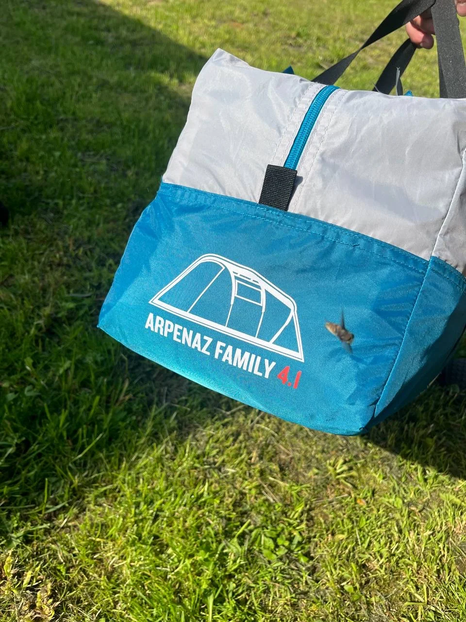 Палатка decathlon aprenaz family 4.1 - миниатюра 4