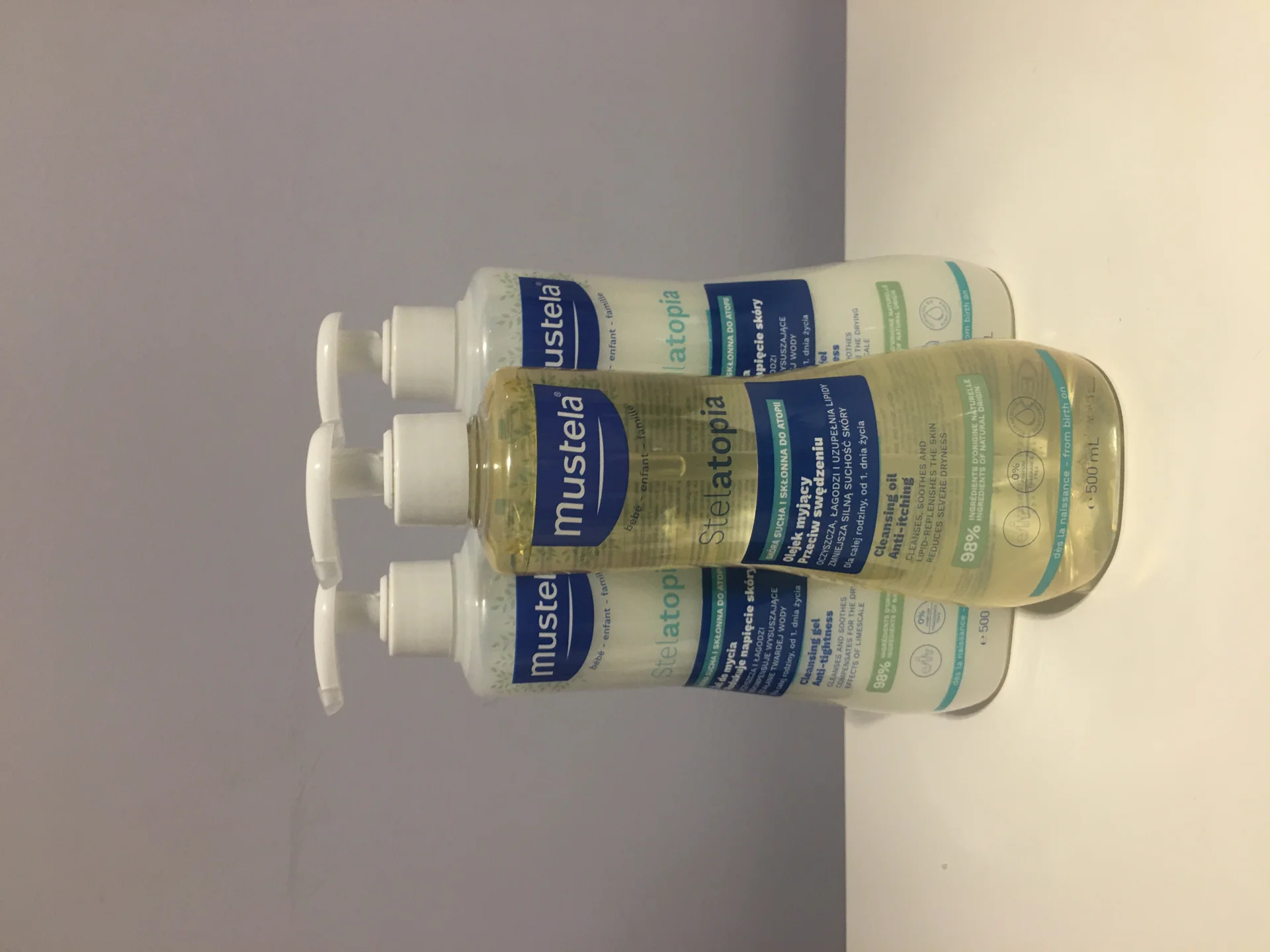 Mustela stelatopia масло для мытья - изображение 1