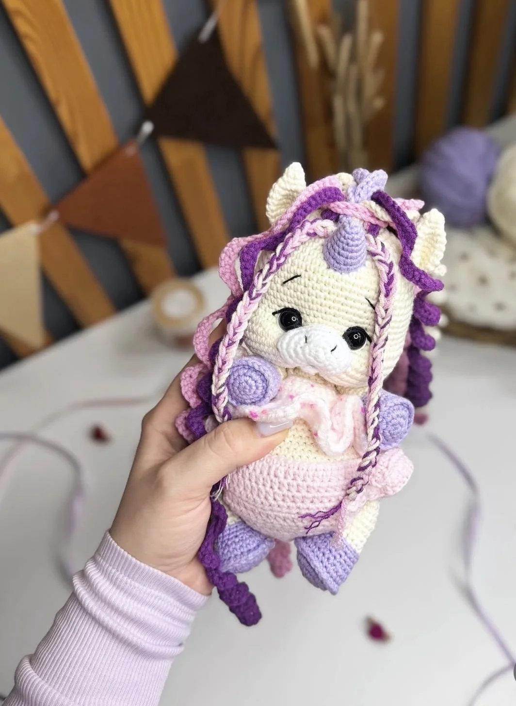 Вязаные игрушки ручной работы - миниатюра 3