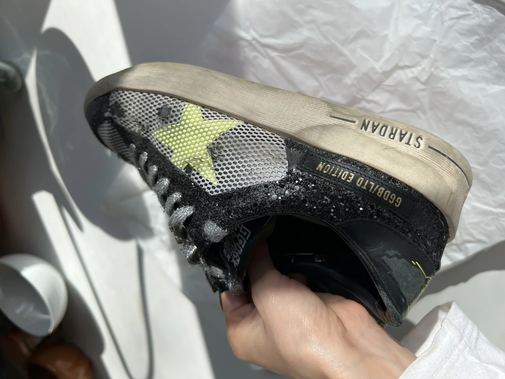 Golden goose кеды женские оригинал 38 Standart - миниатюра 12