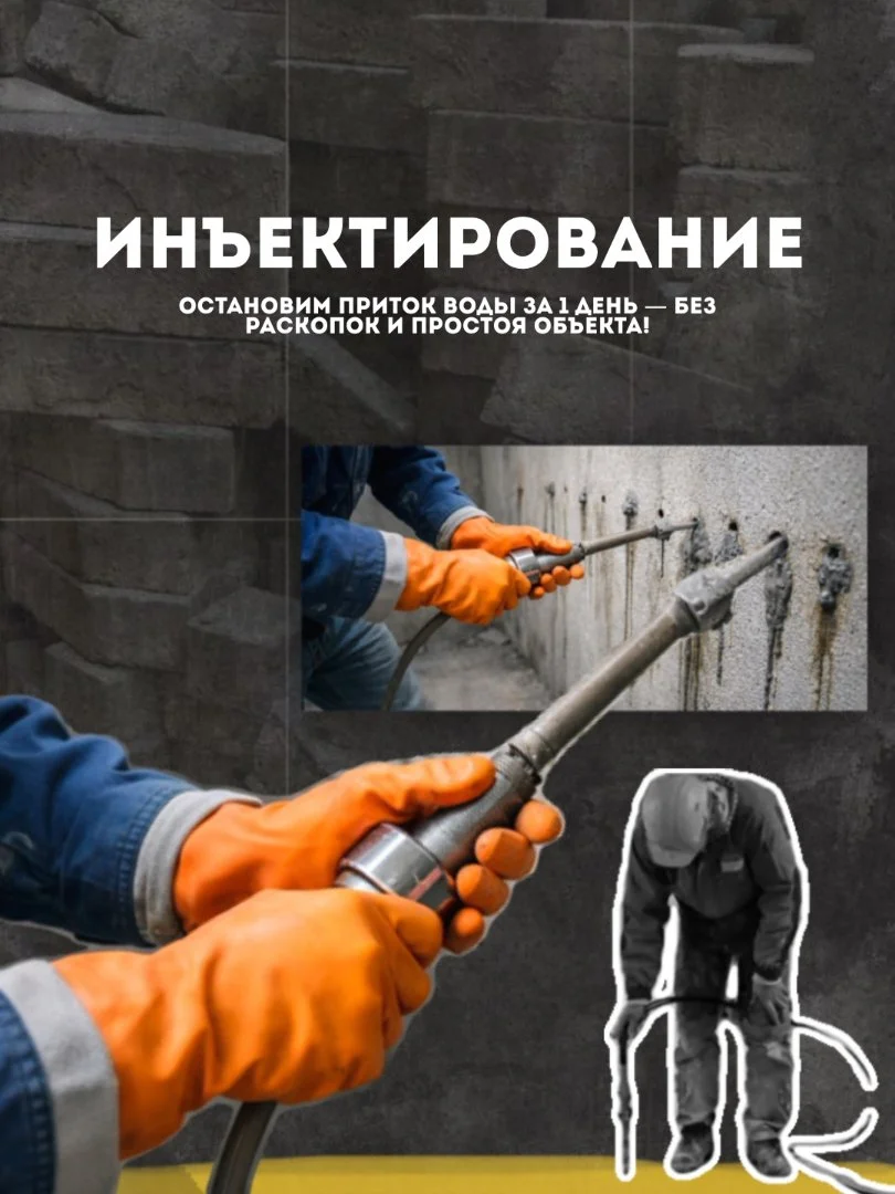 Гидроизоляция подвалов и паркингов - изображение 1