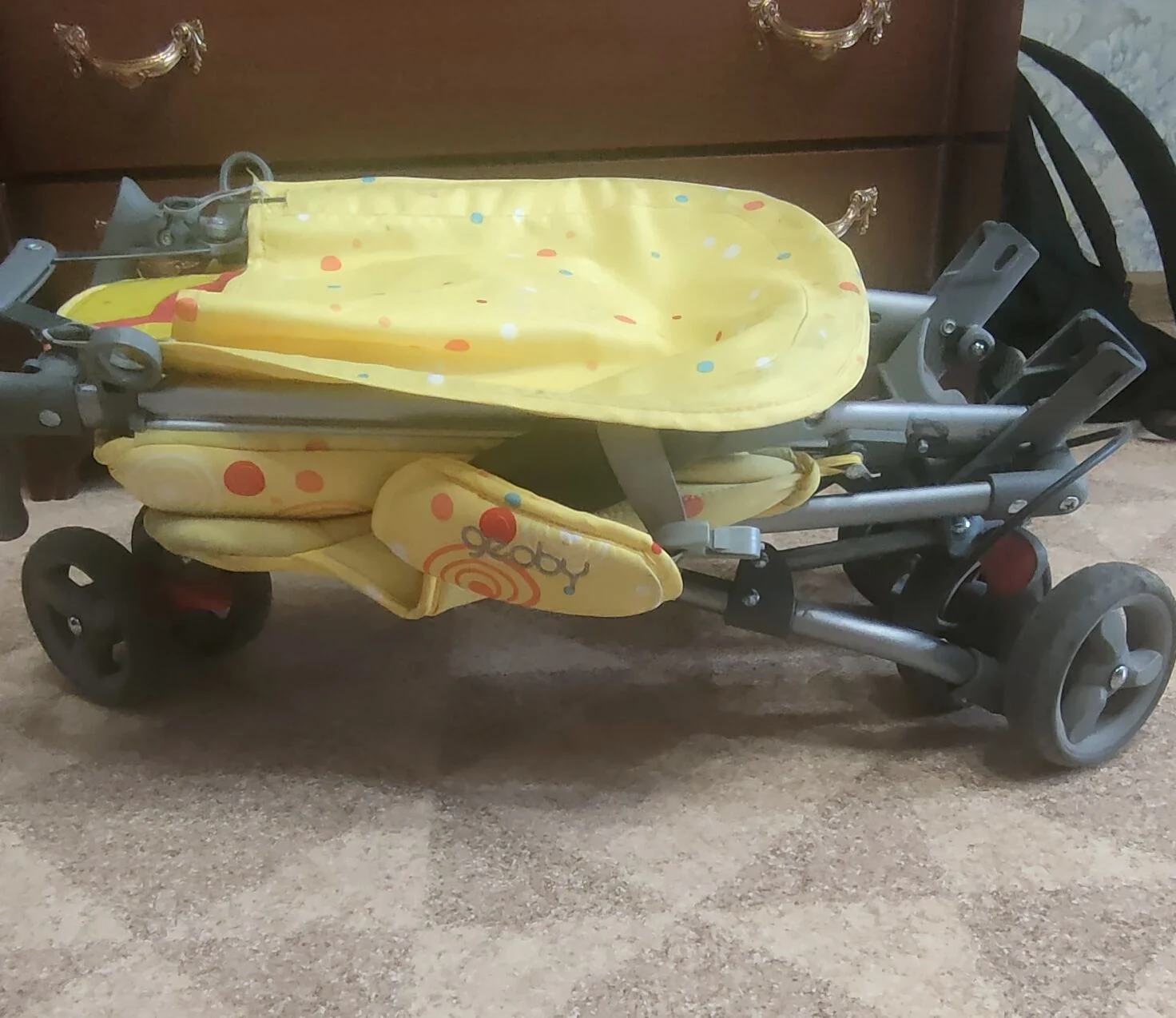 Коляска трость Geoby d888 - миниатюра 7