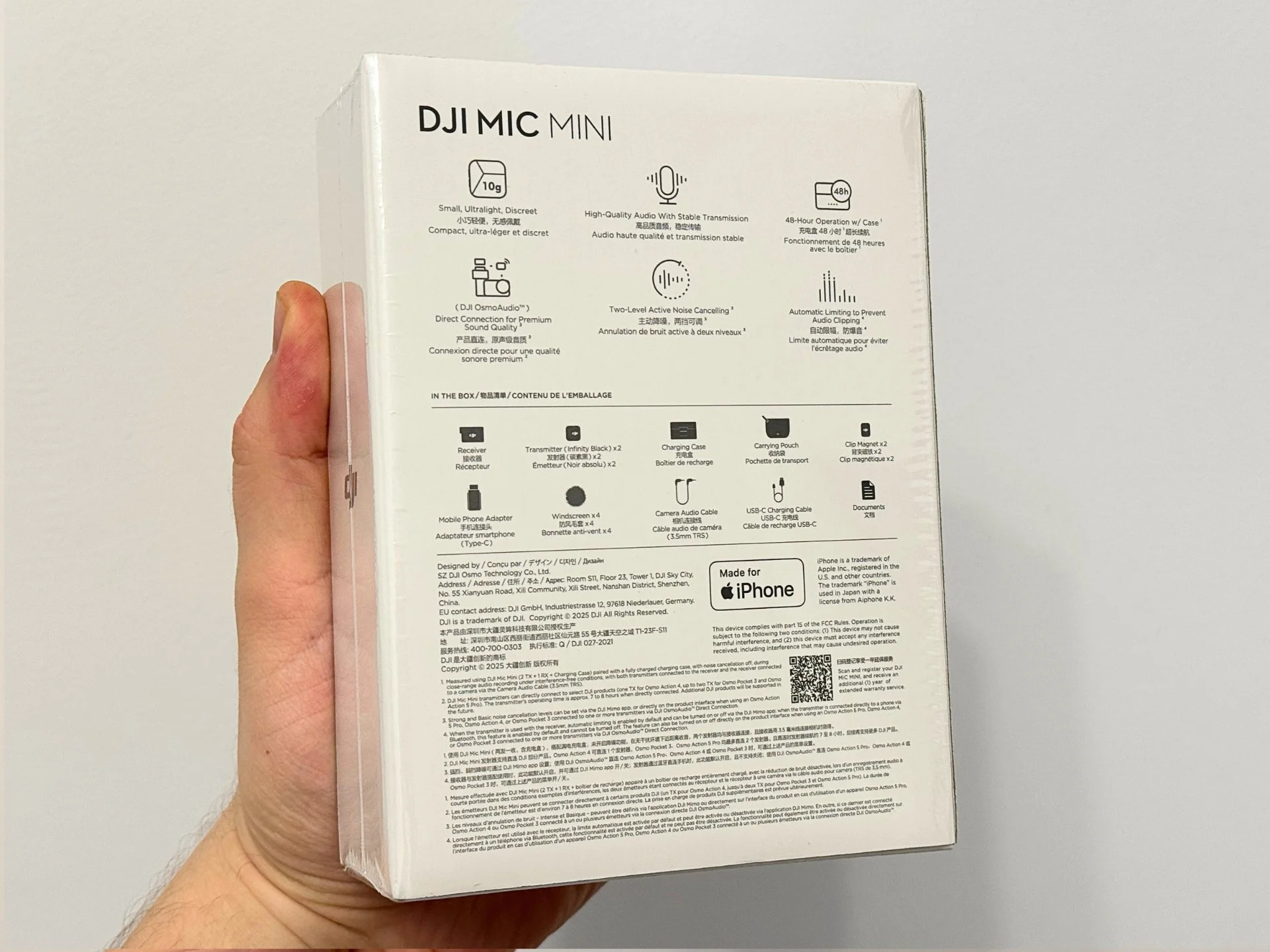 Микрофоны DJI Mic Mini (2 шт.+приёмник) - миниатюра 2