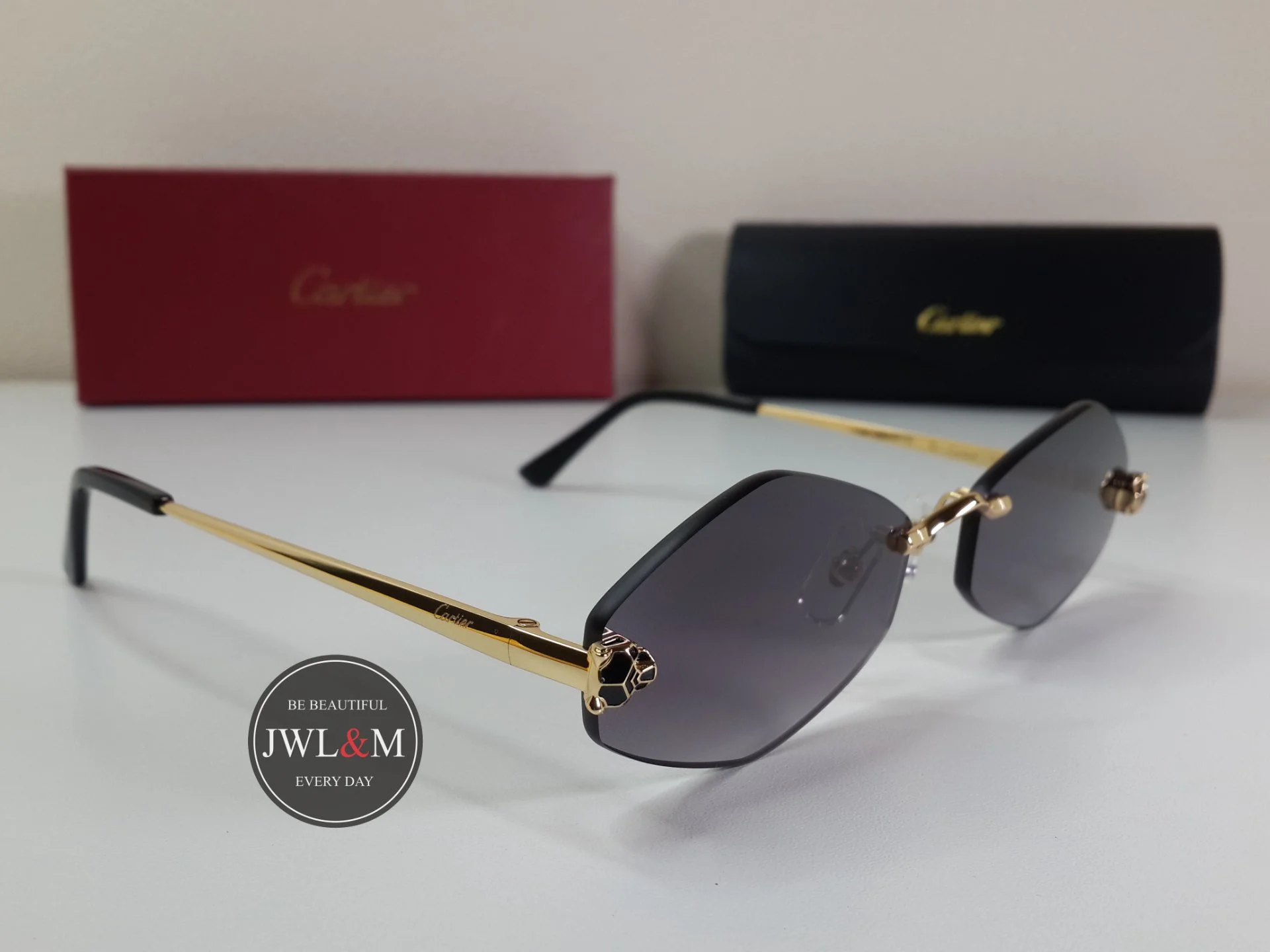 Солнцезащитные очки Cartier Panthere - миниатюра 5