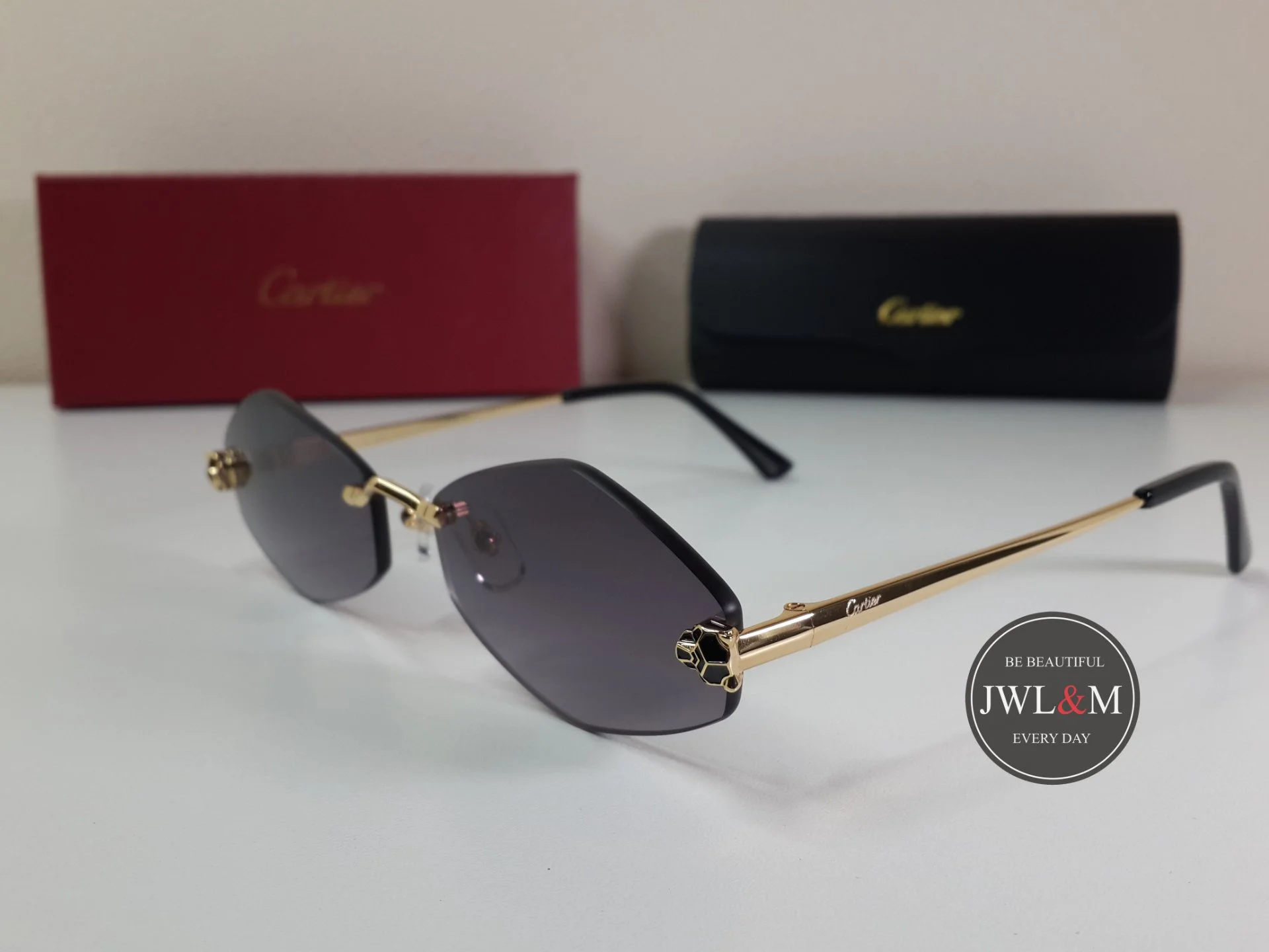 Солнцезащитные очки Cartier Panthere - миниатюра 6