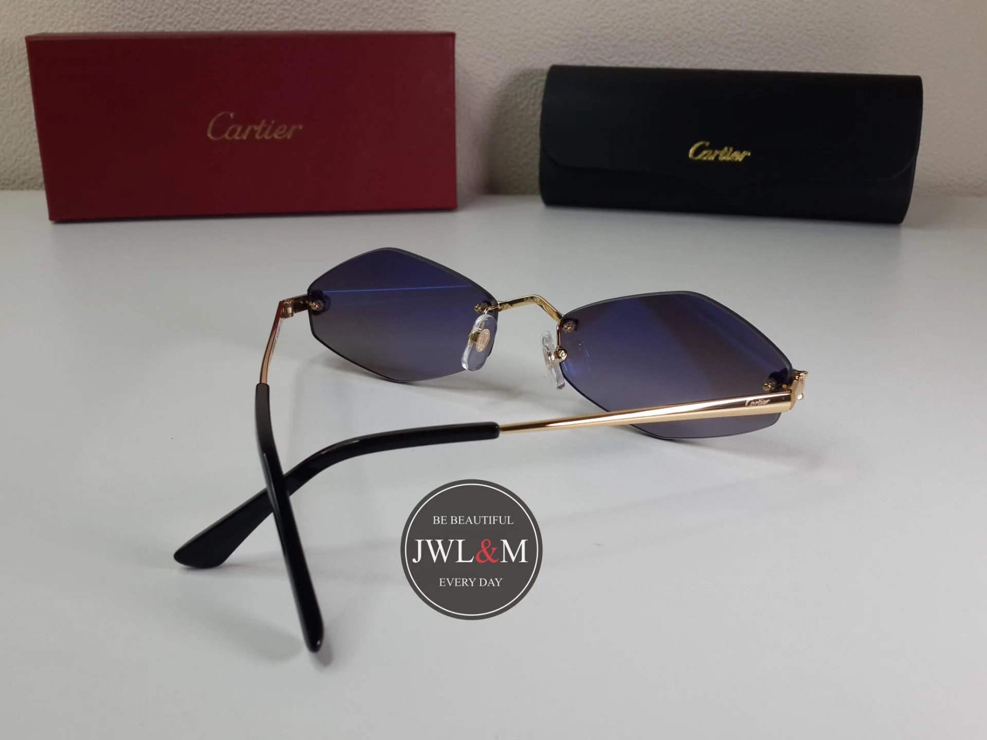 Солнцезащитные очки Cartier Panthere - миниатюра 7