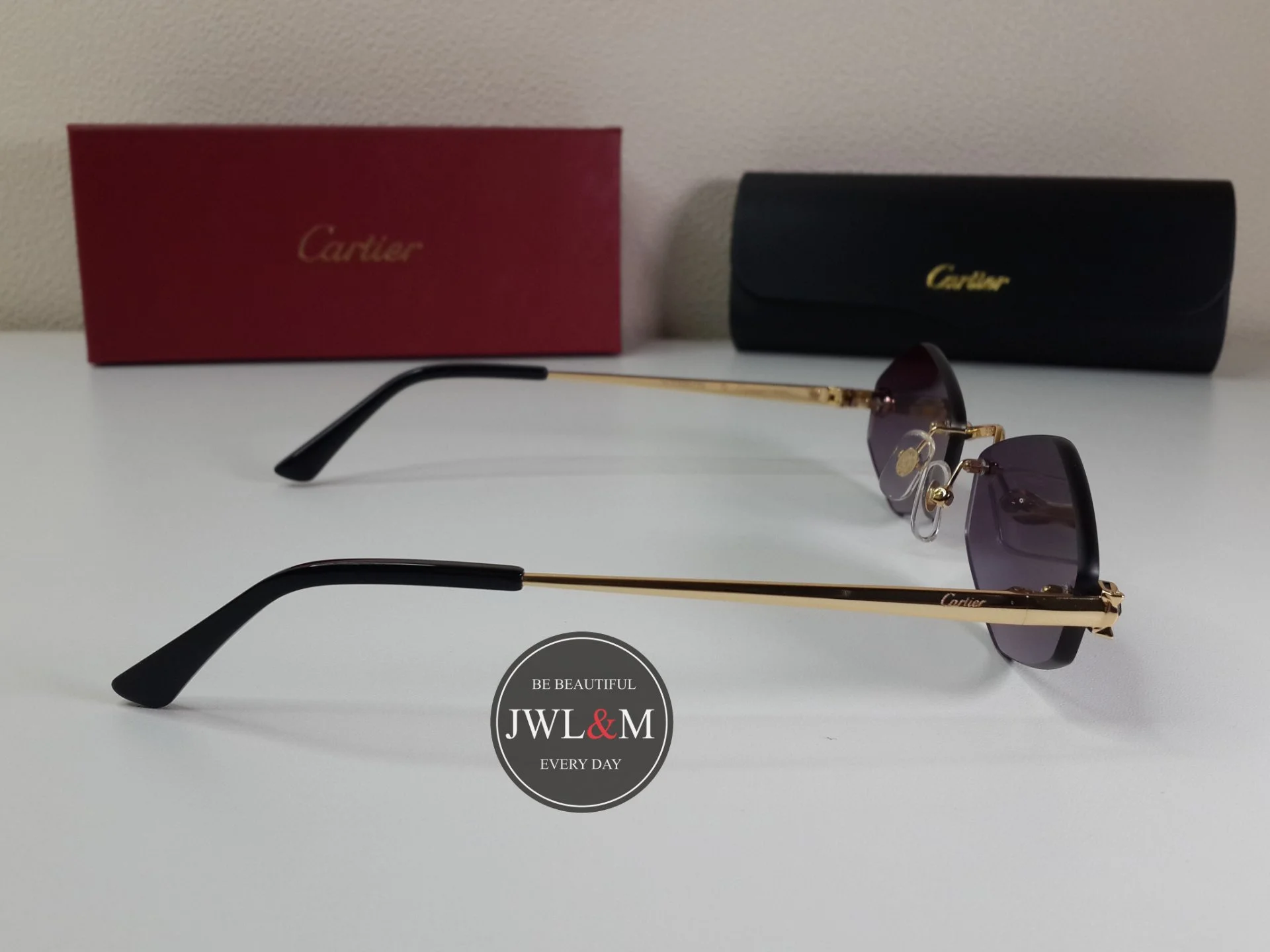Солнцезащитные очки Cartier Panthere - миниатюра 10