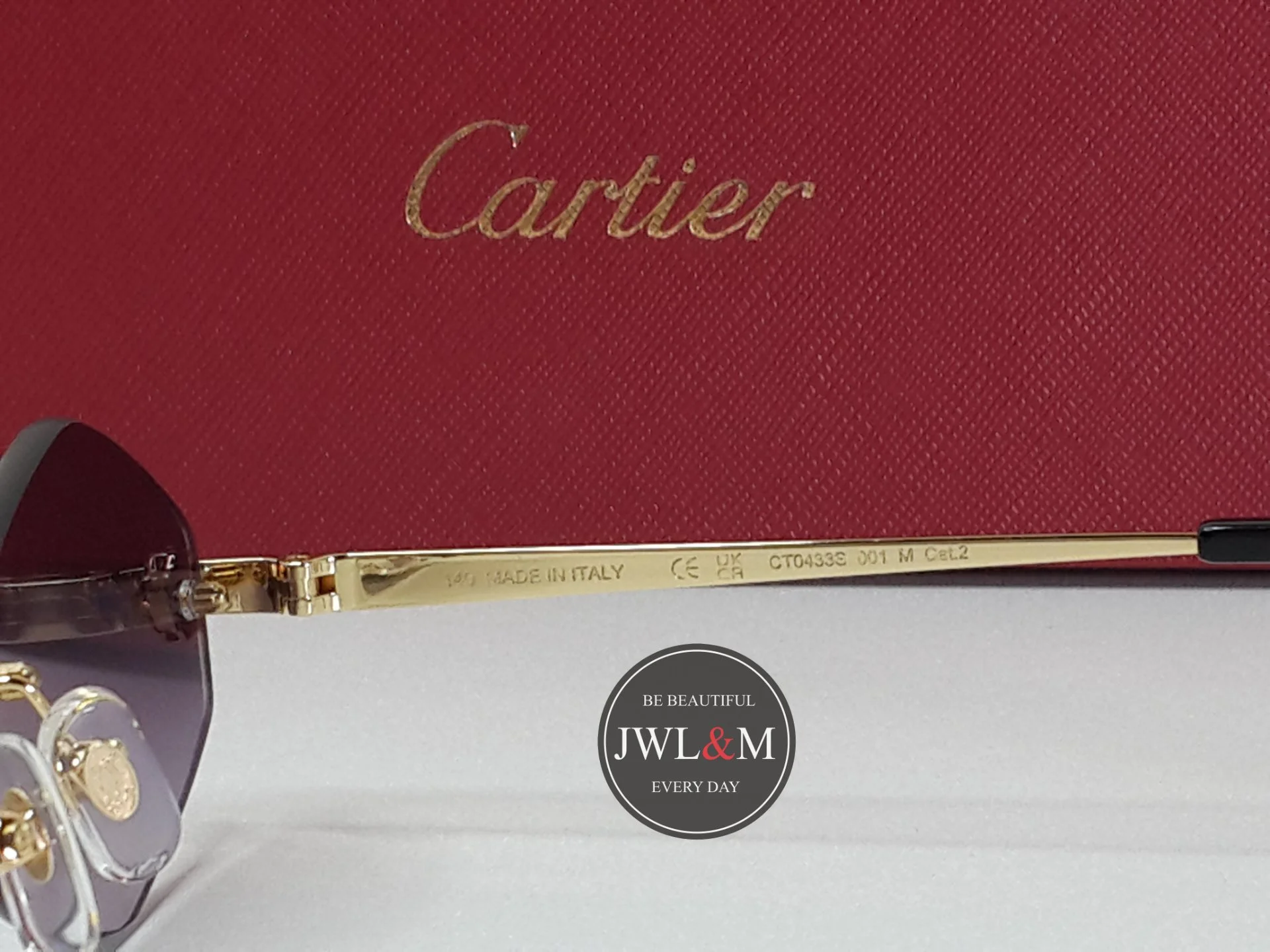 Солнцезащитные очки Cartier Panthere - миниатюра 12