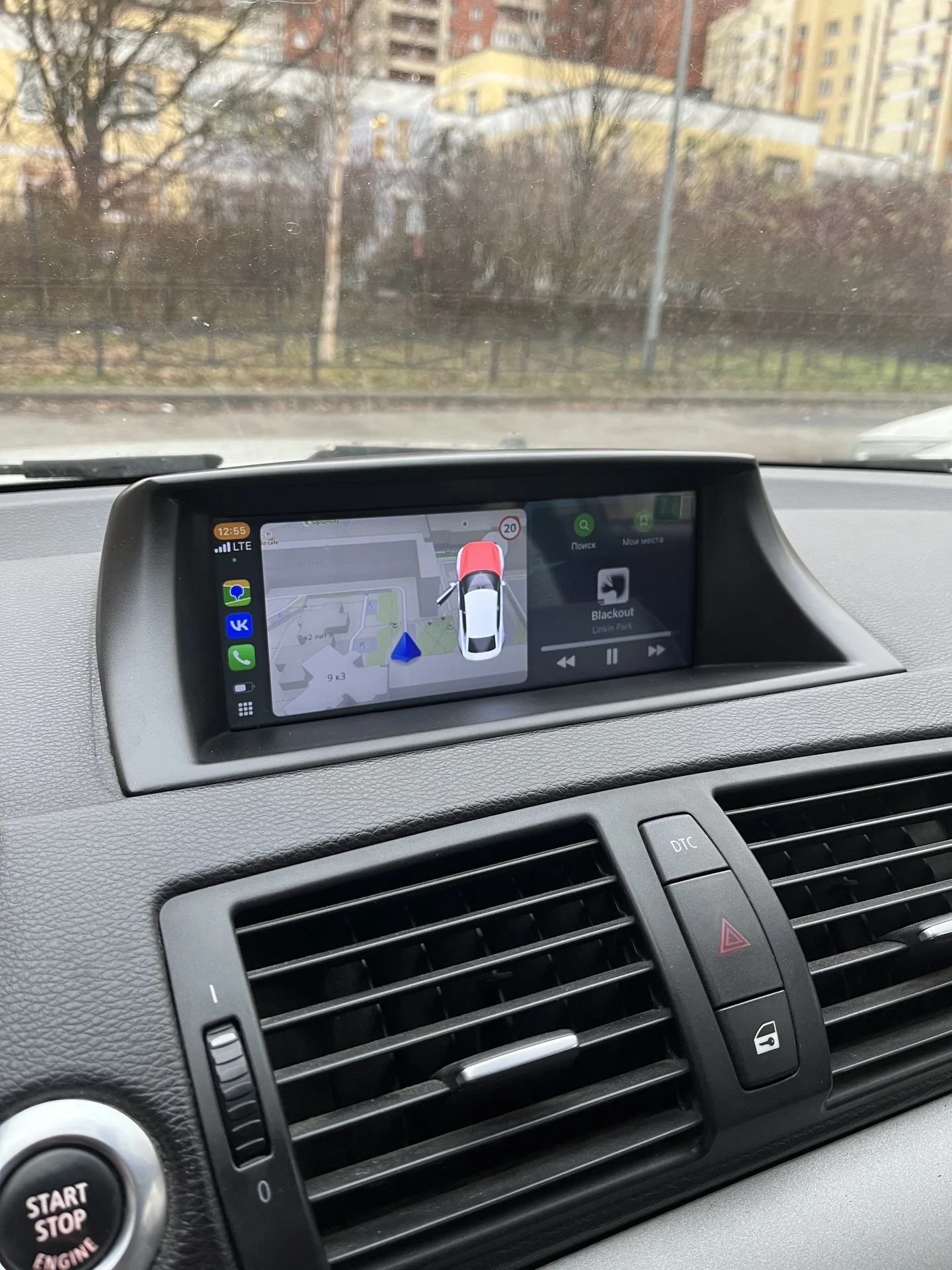Рамка CIC для android монитора BMW E81 E82 E87 E88 - изображение 1