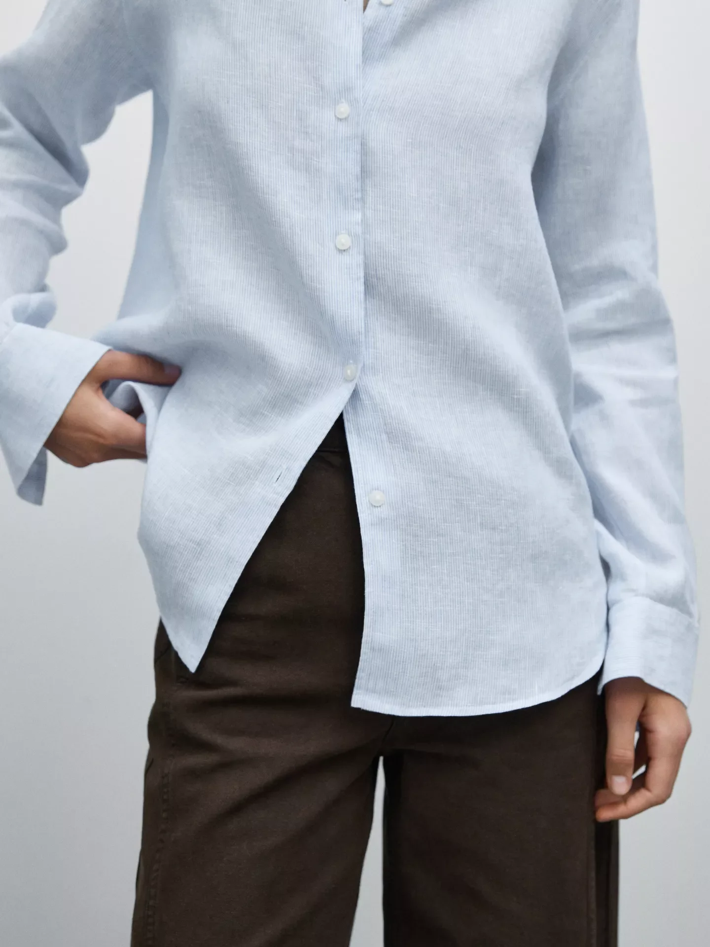 Рубашка massimo dutti - миниатюра 3