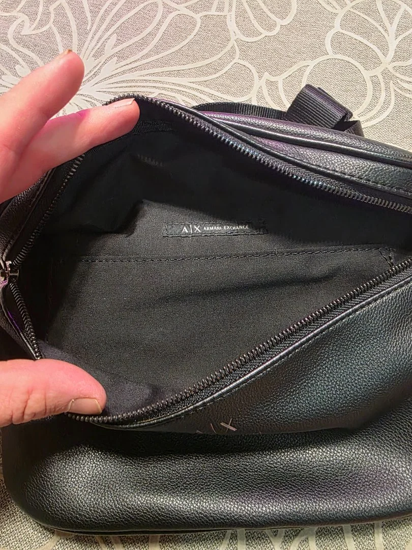 Сумка-пояс Armani Exchange (Оригинал) — Состояние новой ✨ - миниатюра 3