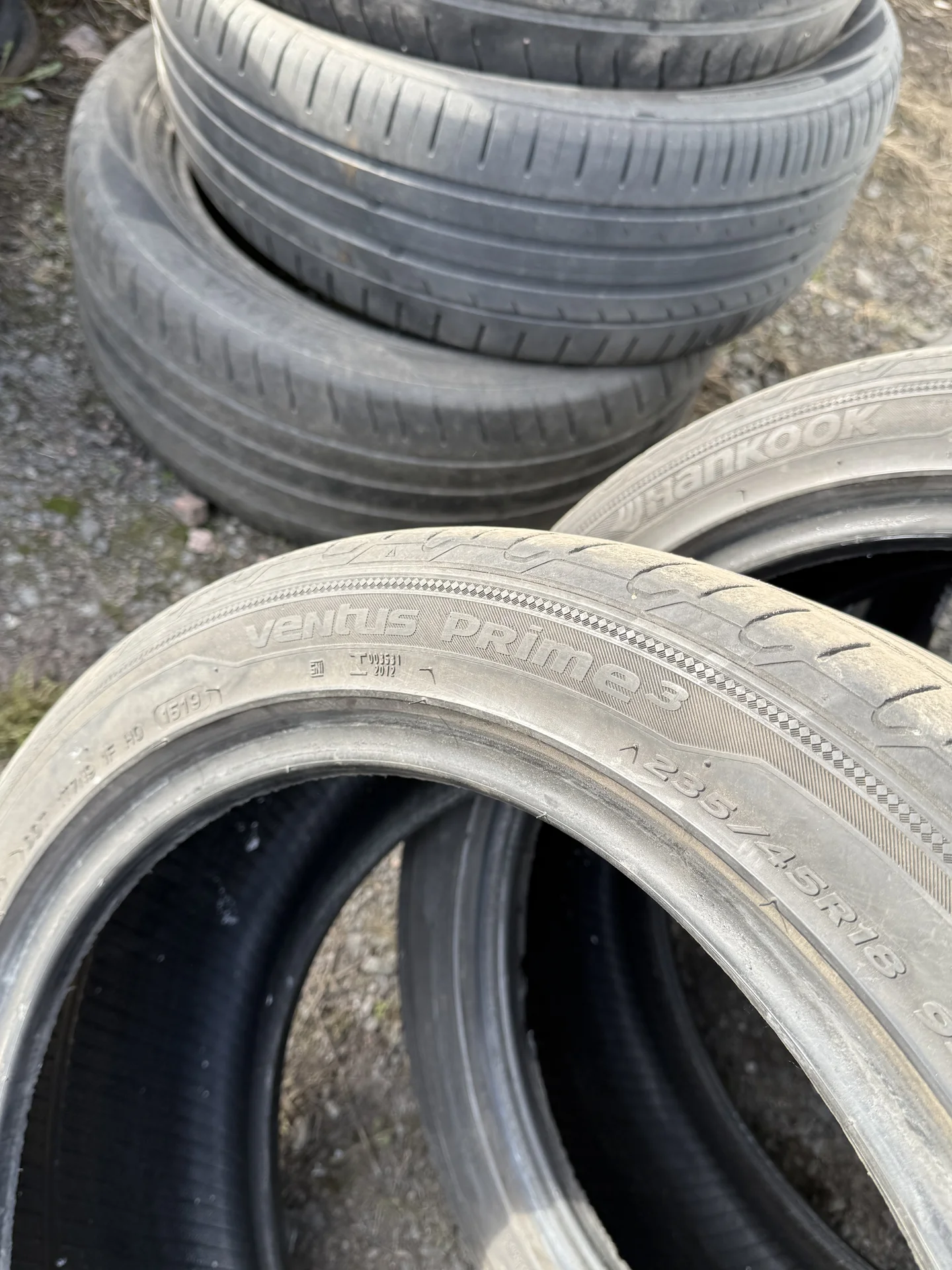 Hankook ventus prime 3 235/45 r18 - миниатюра 2