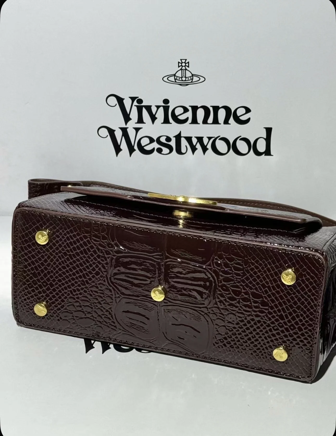 Сумка кожаная vivienne westwood - миниатюра 4