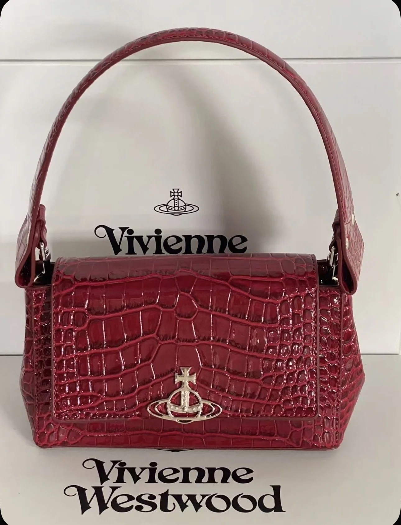 Сумка кожаная vivienne westwood - миниатюра 8