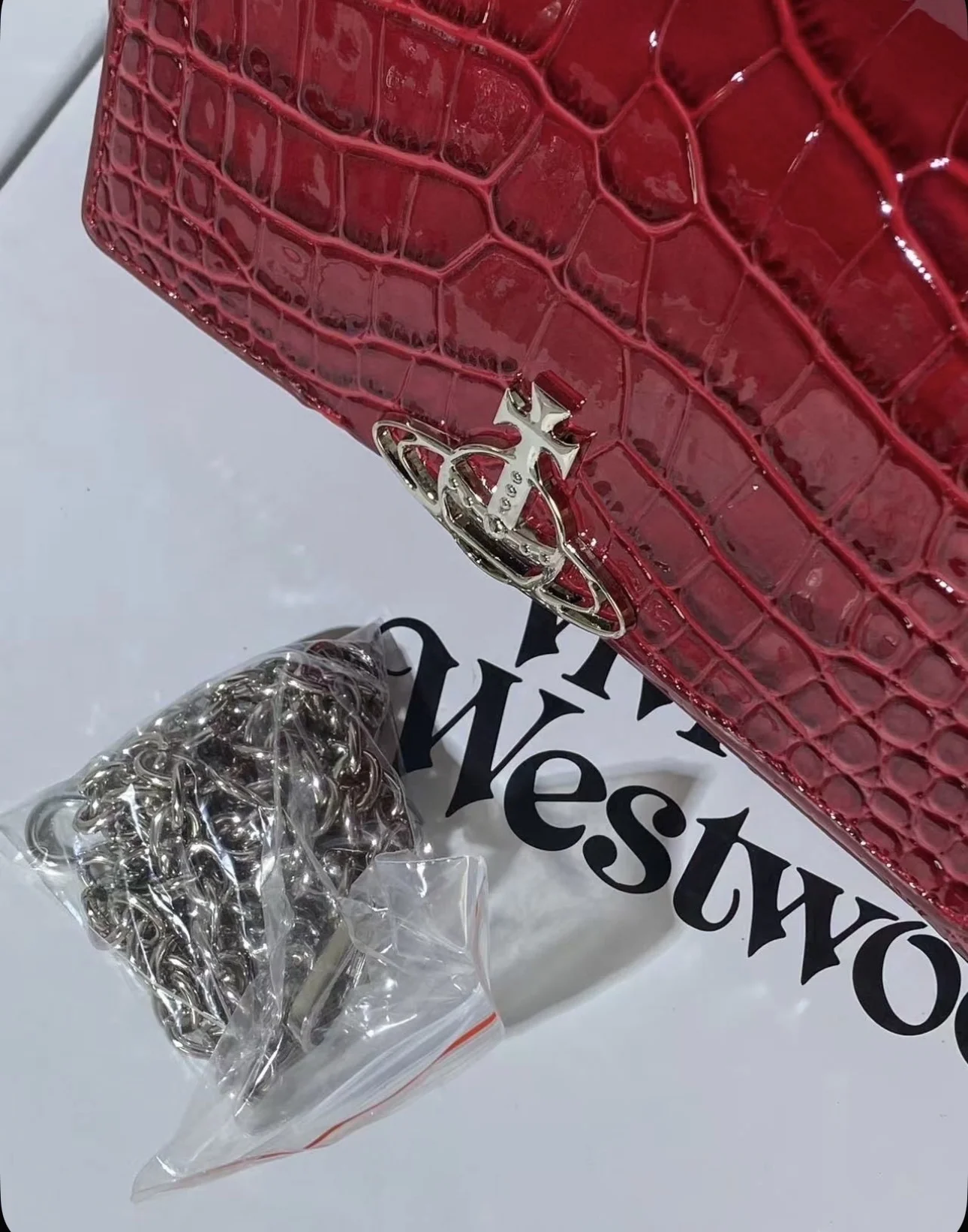 Сумка кожаная vivienne westwood - миниатюра 10