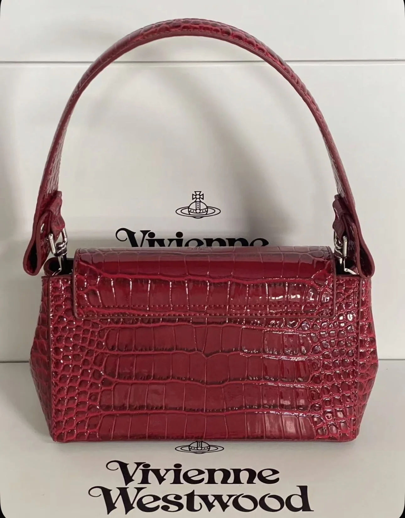 Сумка кожаная vivienne westwood - миниатюра 11