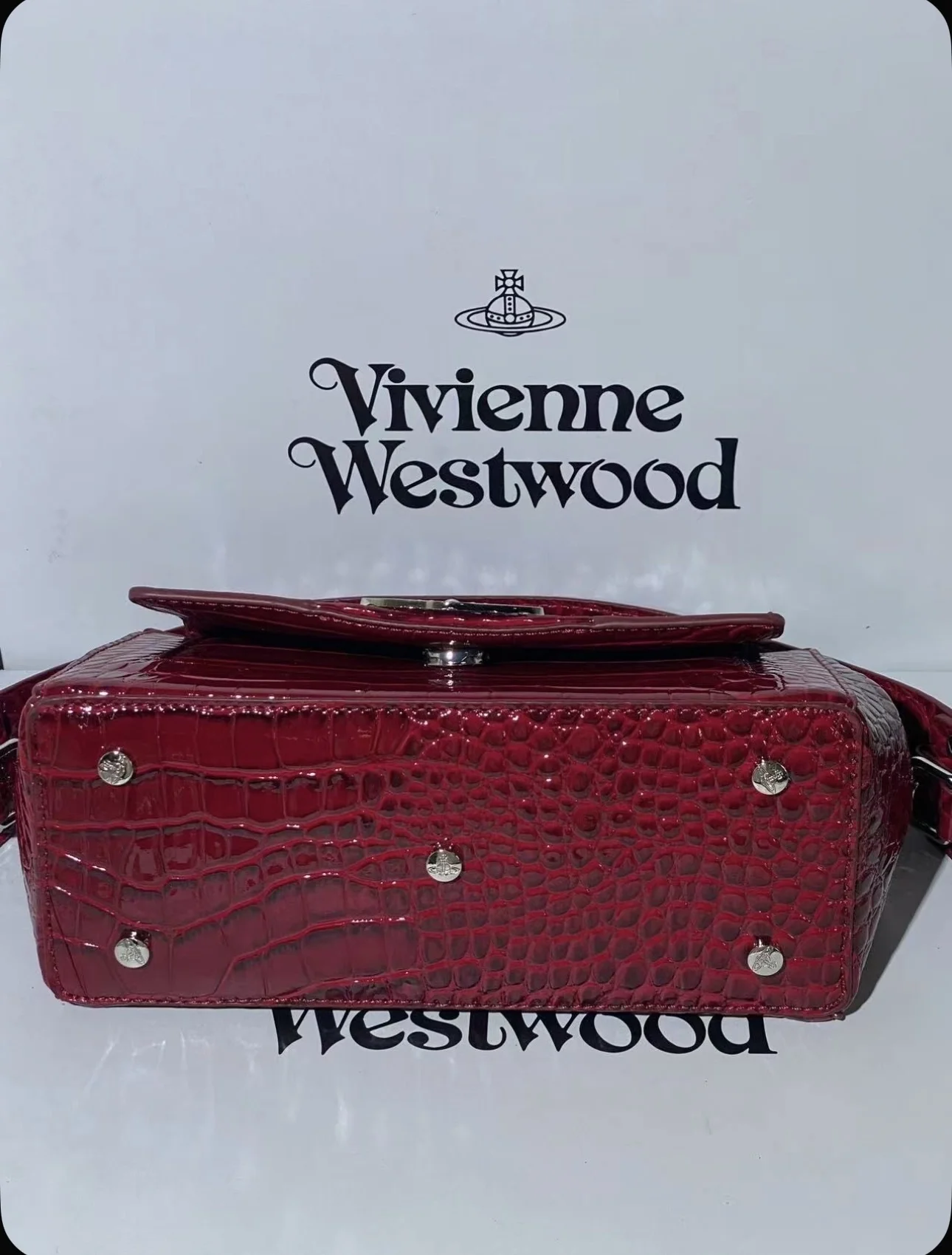 Сумка кожаная vivienne westwood - миниатюра 12