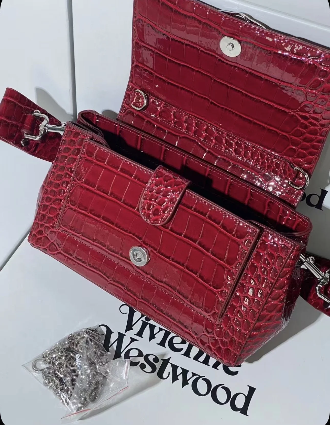Сумка кожаная vivienne westwood - миниатюра 15