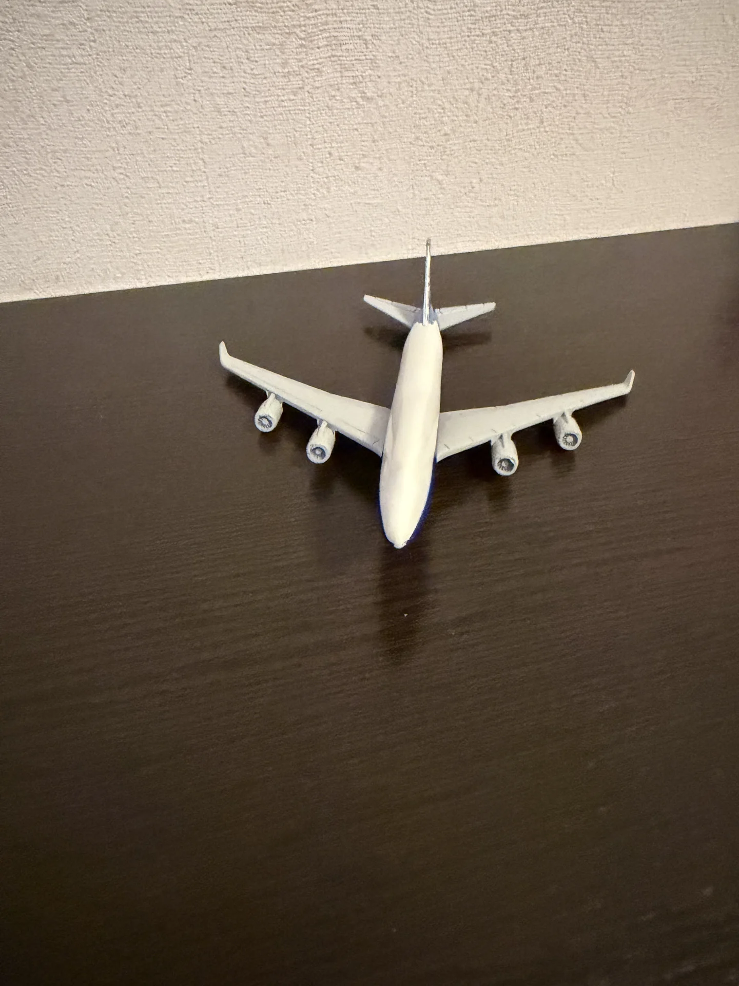 Модель самолета 747 металл - миниатюра 2