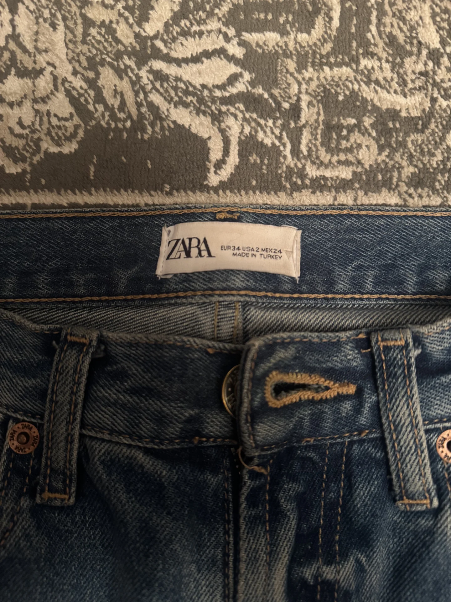 Джинсы Zara 34 - миниатюра 2