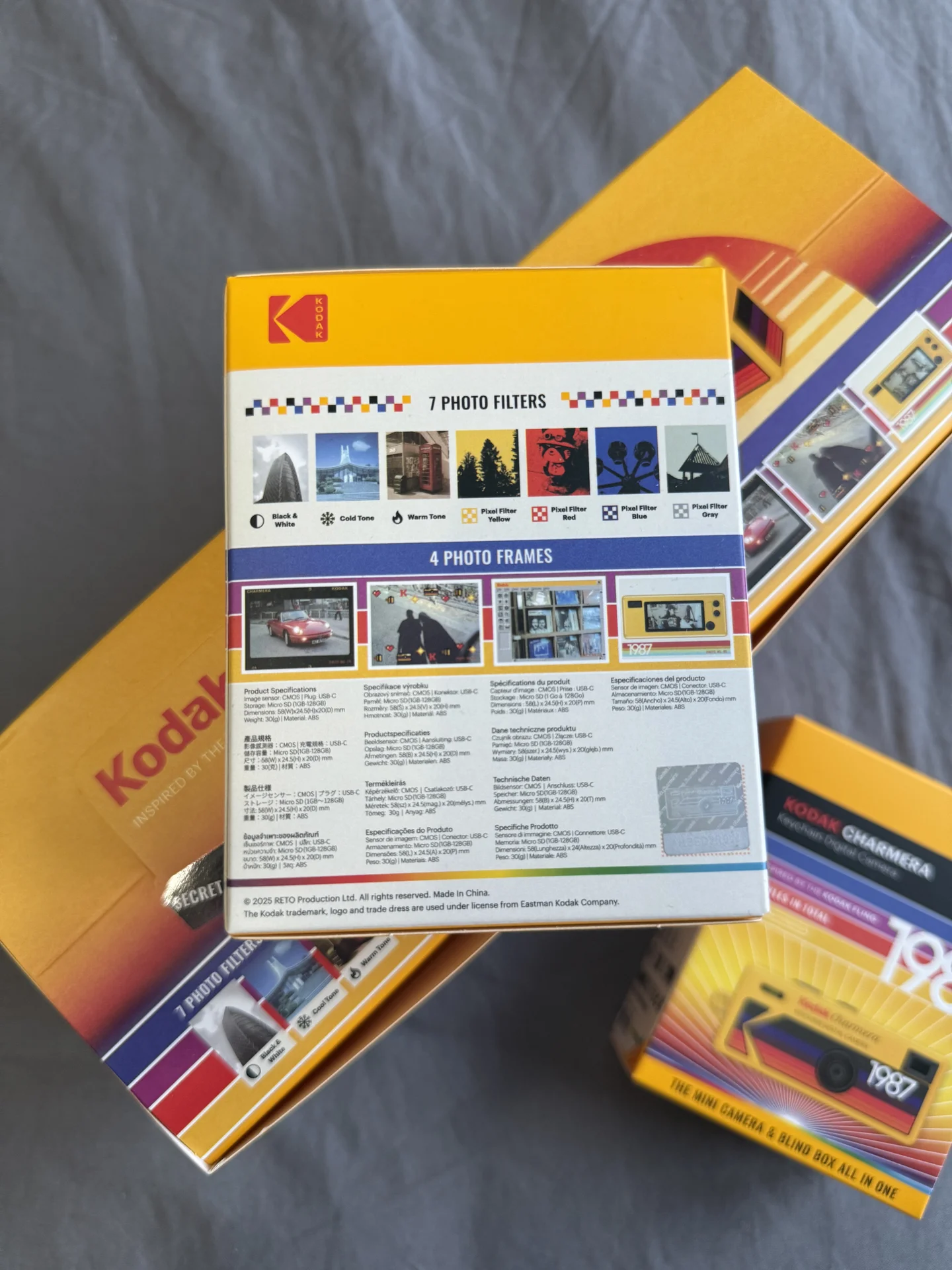 Фотоаппарат kodak charmera оригинал - миниатюра 4