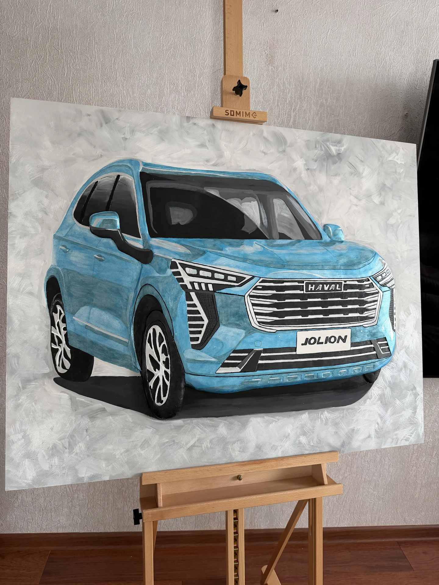Картина "Машина Haval" - миниатюра 3